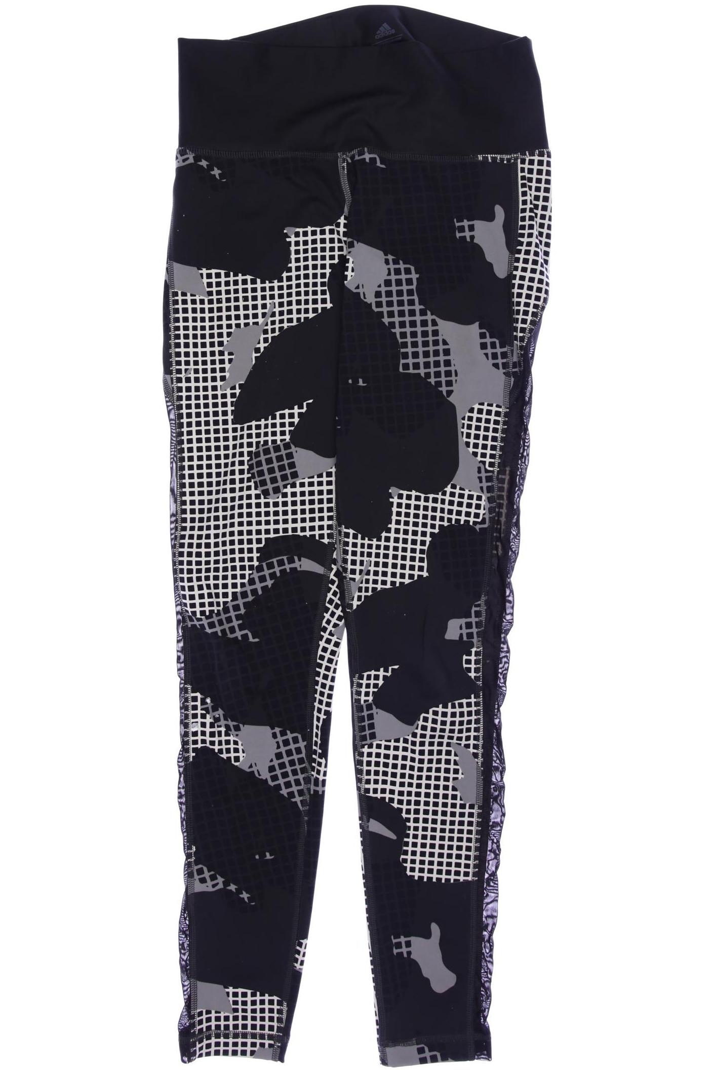 

adidas Damen Stoffhose, schwarz, Gr. 36