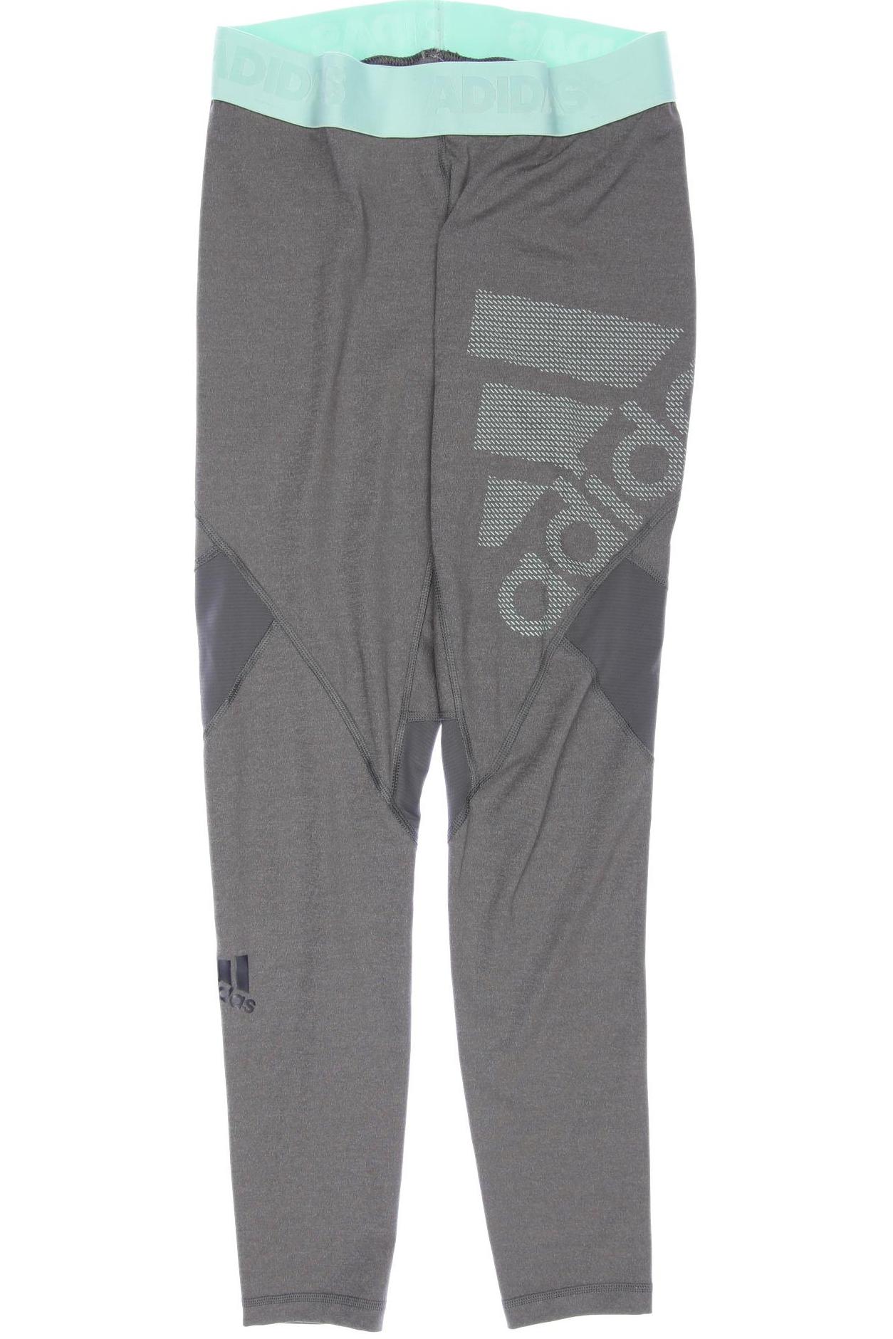 

adidas Damen Stoffhose, grau, Gr. 38
