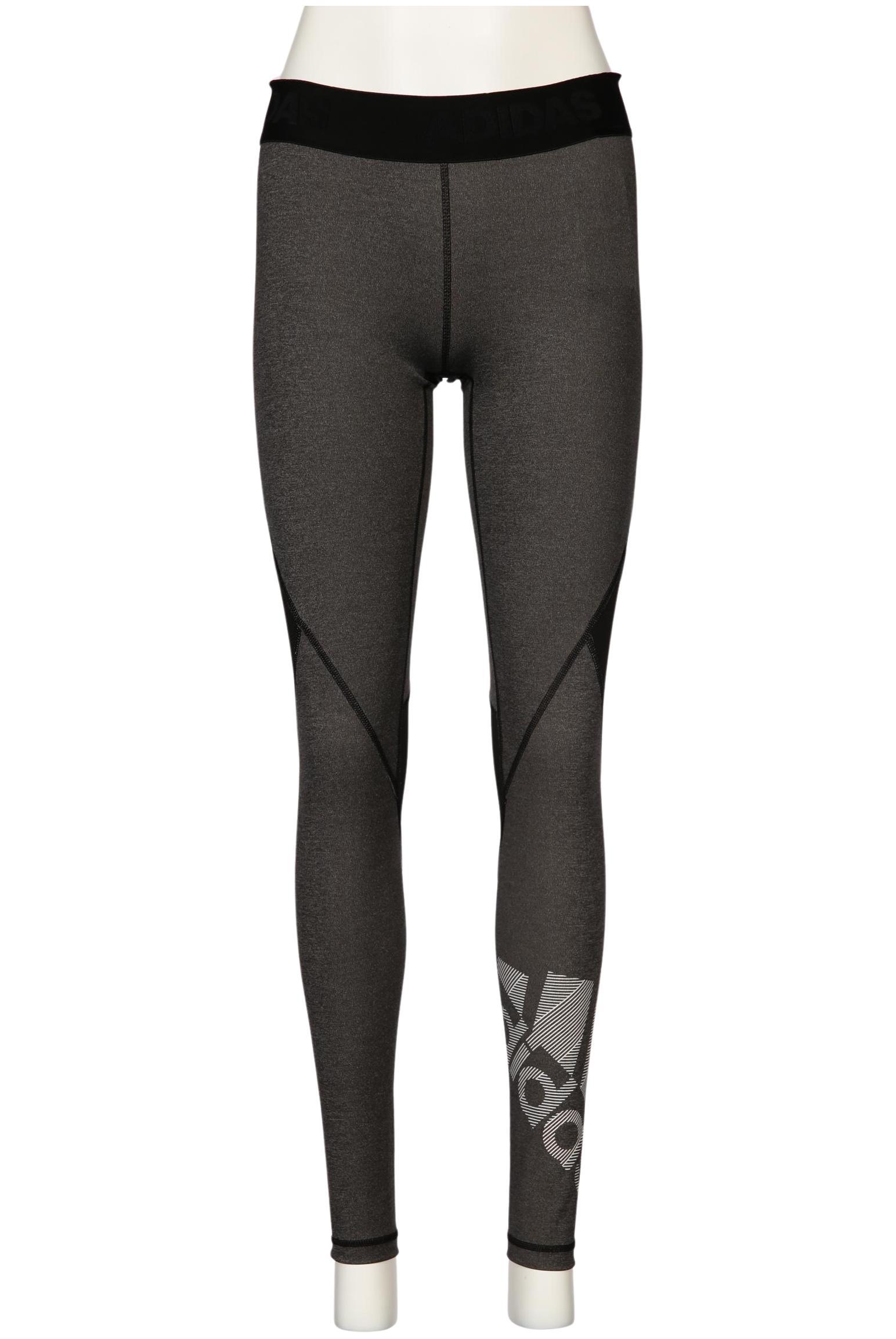 

adidas Damen Stoffhose, grau, Gr. 0