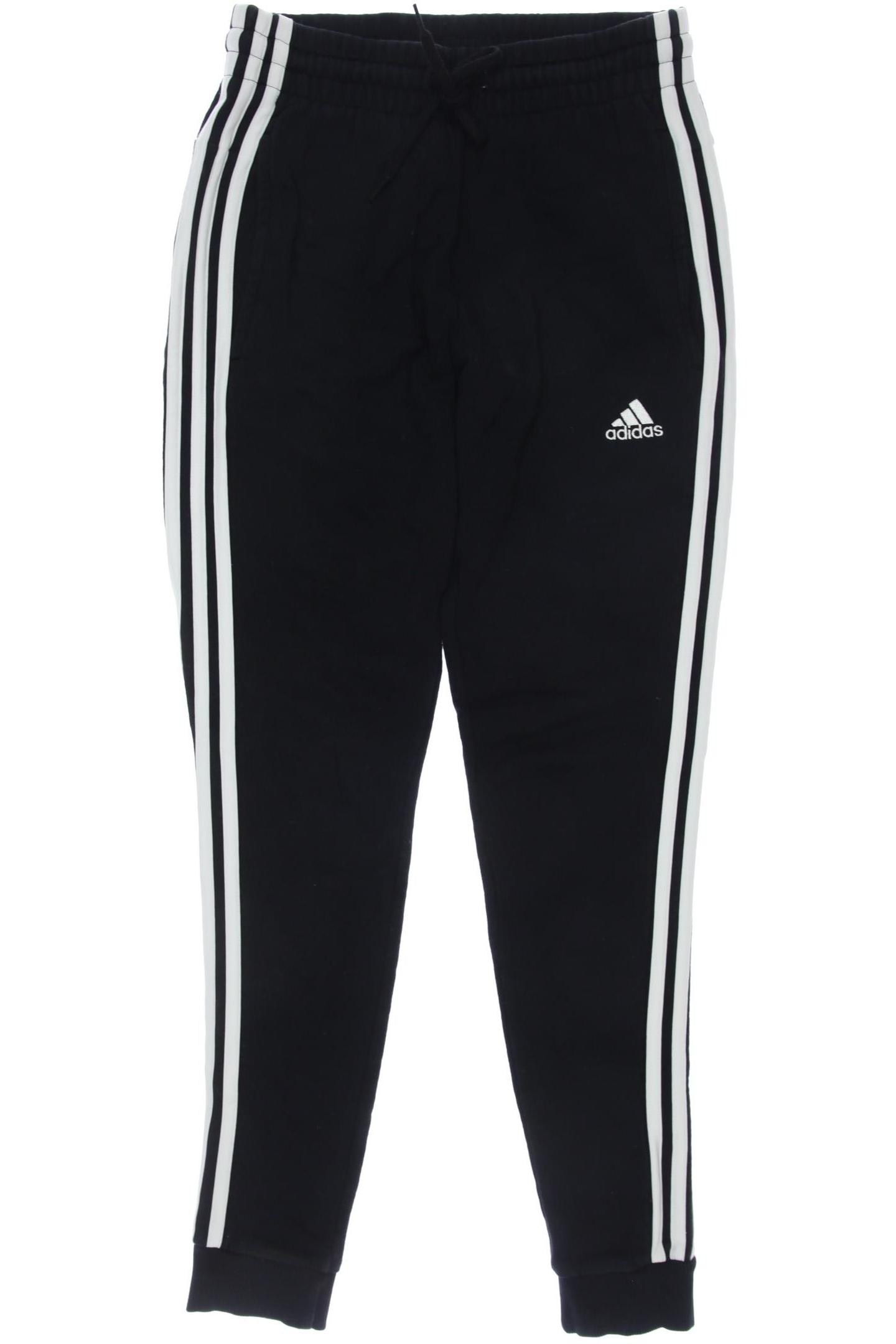 

adidas Damen Stoffhose, schwarz, Gr. 0