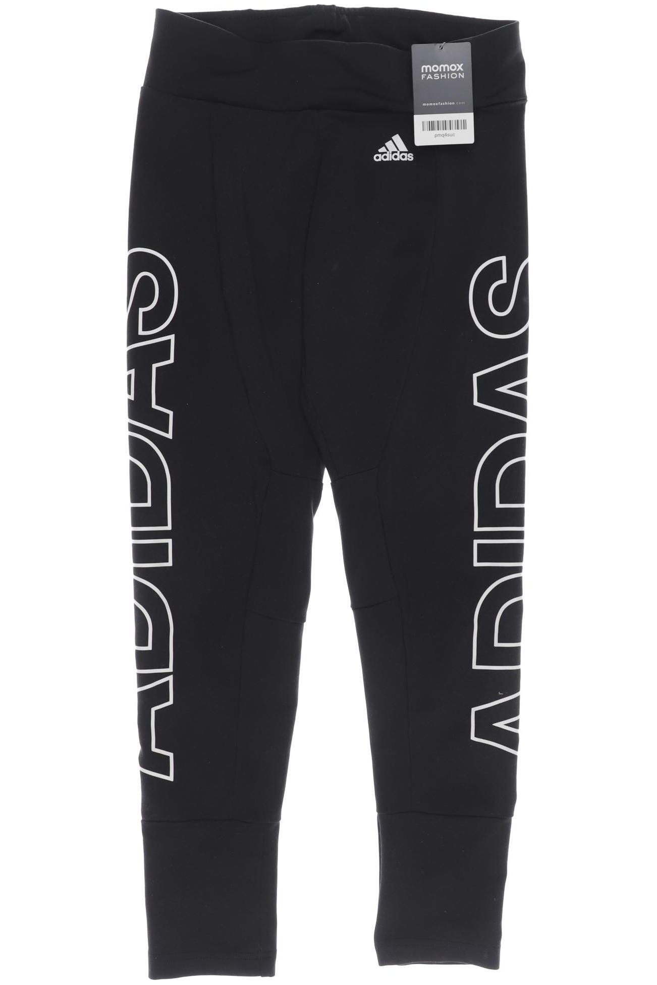 

adidas Damen Stoffhose, schwarz, Gr. 0