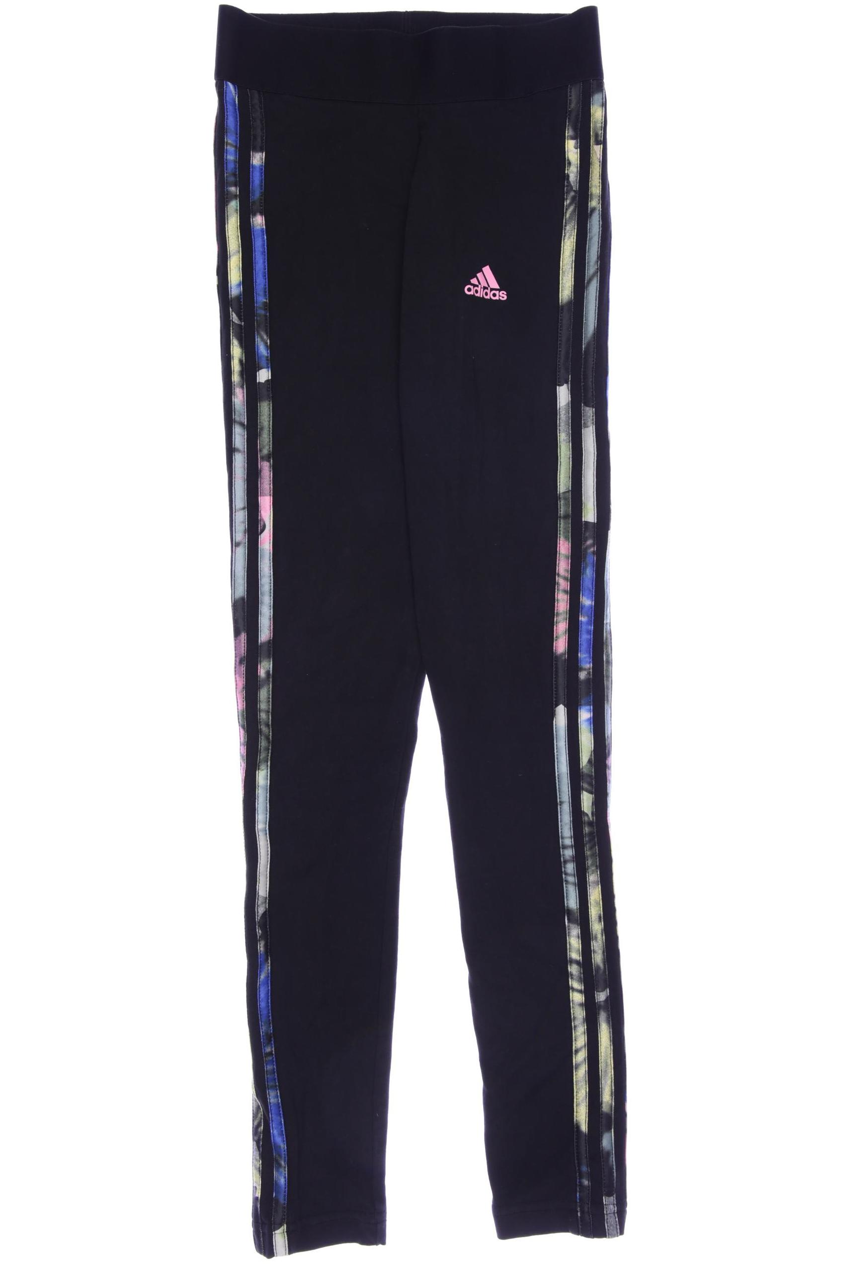 

adidas Damen Stoffhose, schwarz, Gr. 0