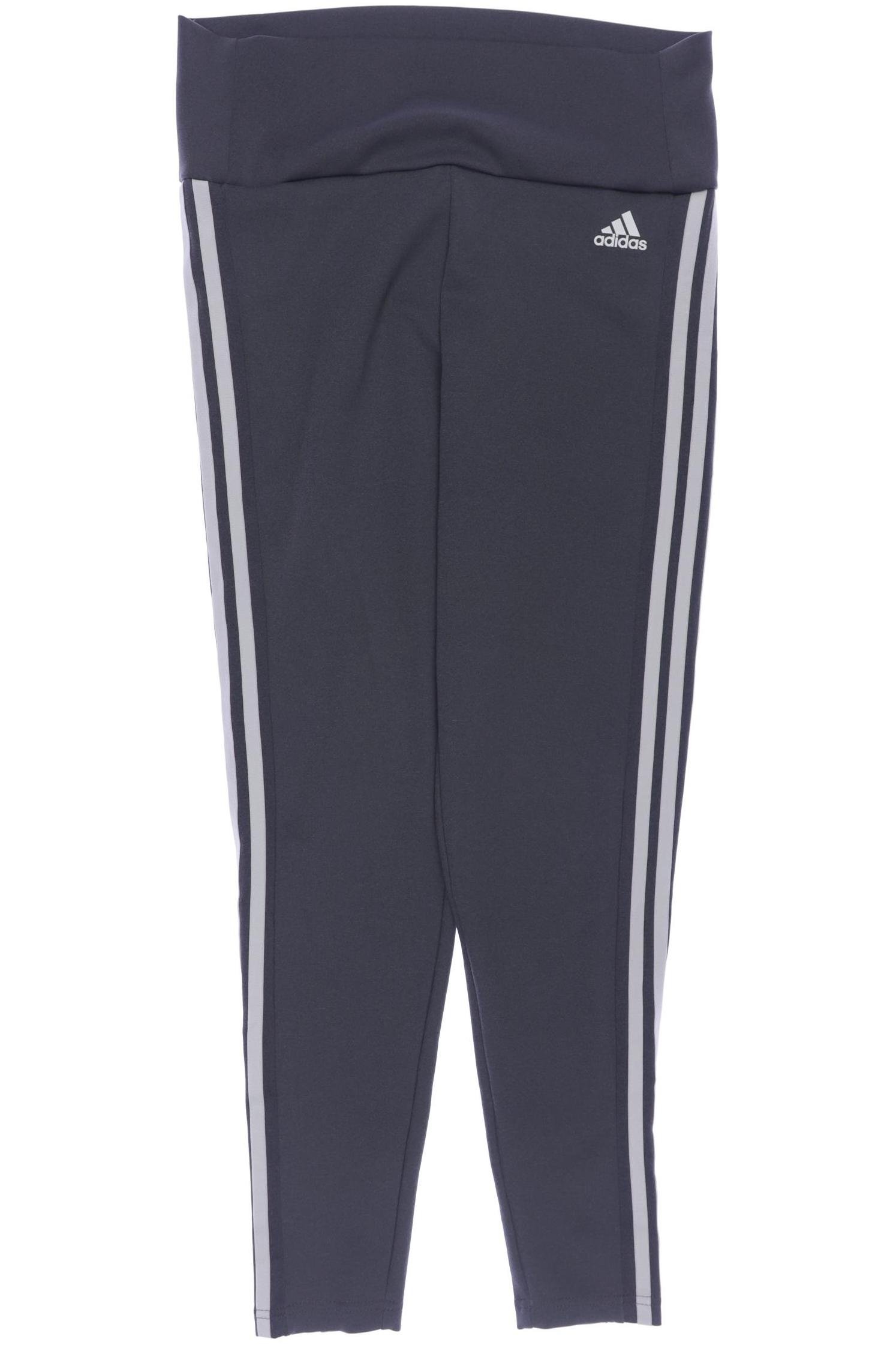 

adidas Damen Stoffhose, grau, Gr. 0