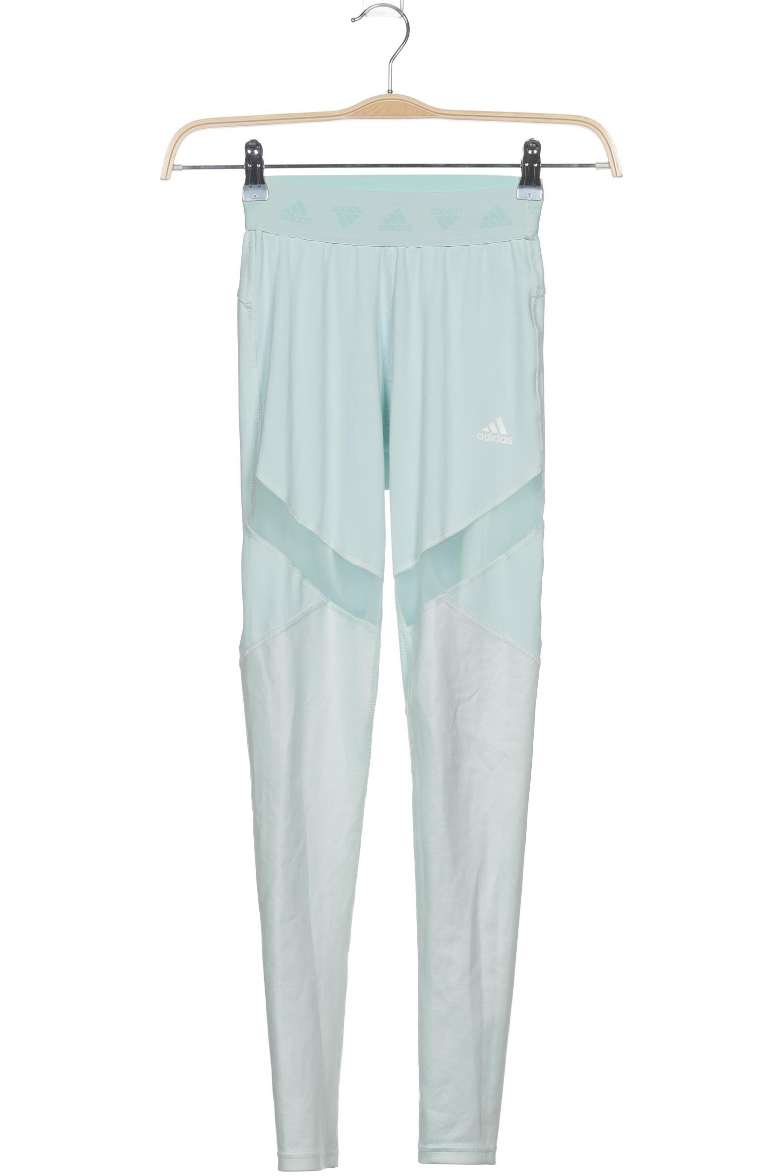 

adidas Damen Stoffhose, hellblau, Gr. 0