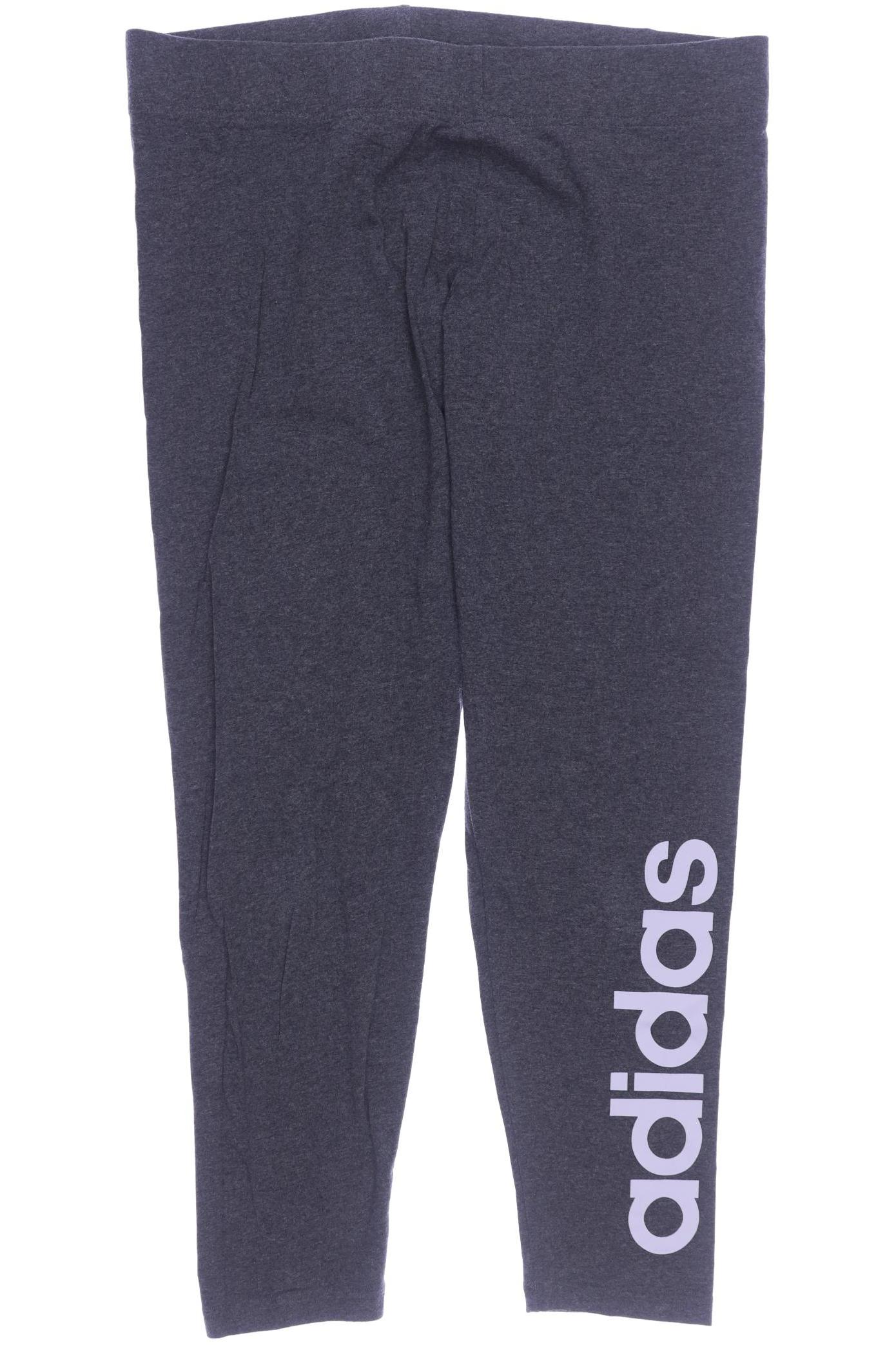 

adidas Damen Stoffhose, grau, Gr. 44