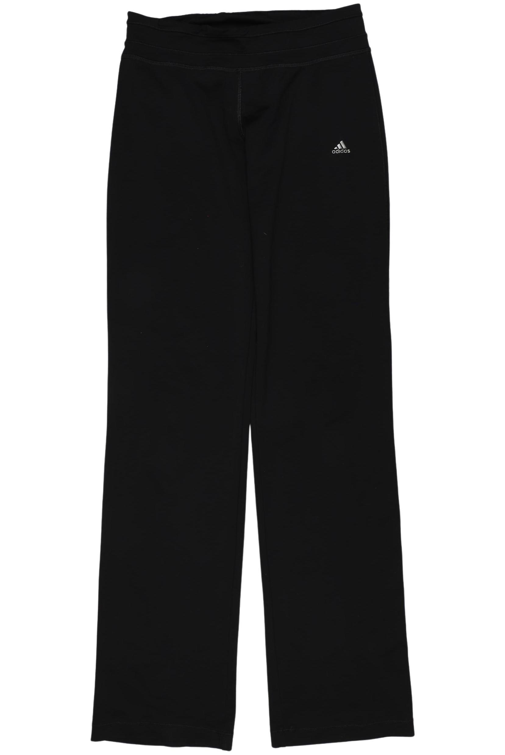 

adidas Damen Stoffhose, schwarz, Gr. 36