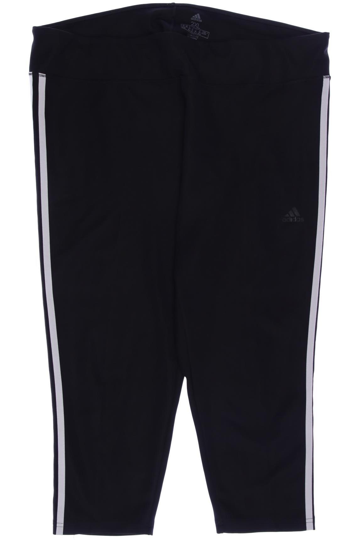 

adidas Damen Stoffhose, schwarz, Gr. 46