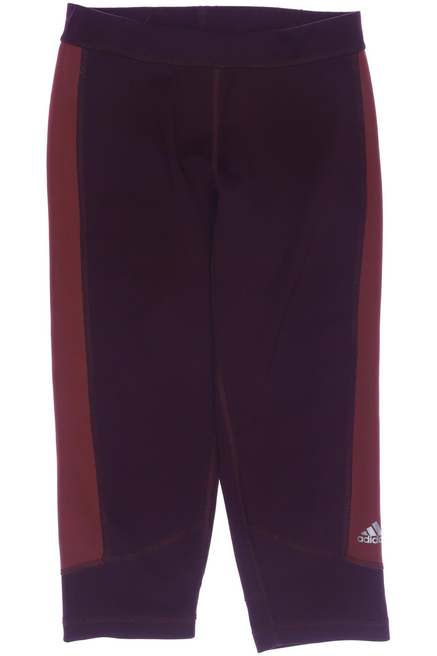 

adidas Damen Stoffhose, bordeaux, Gr. 24
