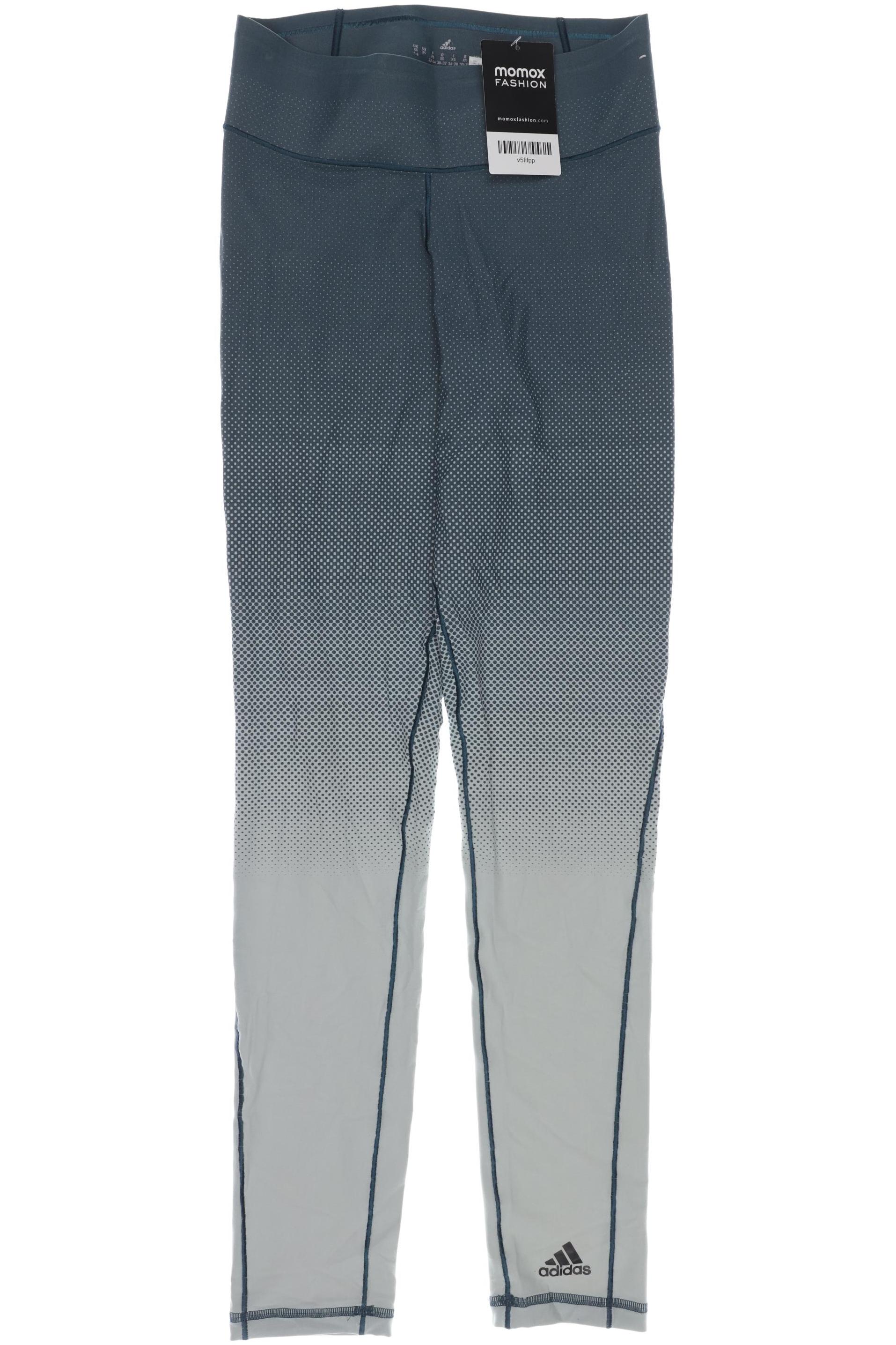 

adidas Damen Stoffhose, grün, Gr. 0