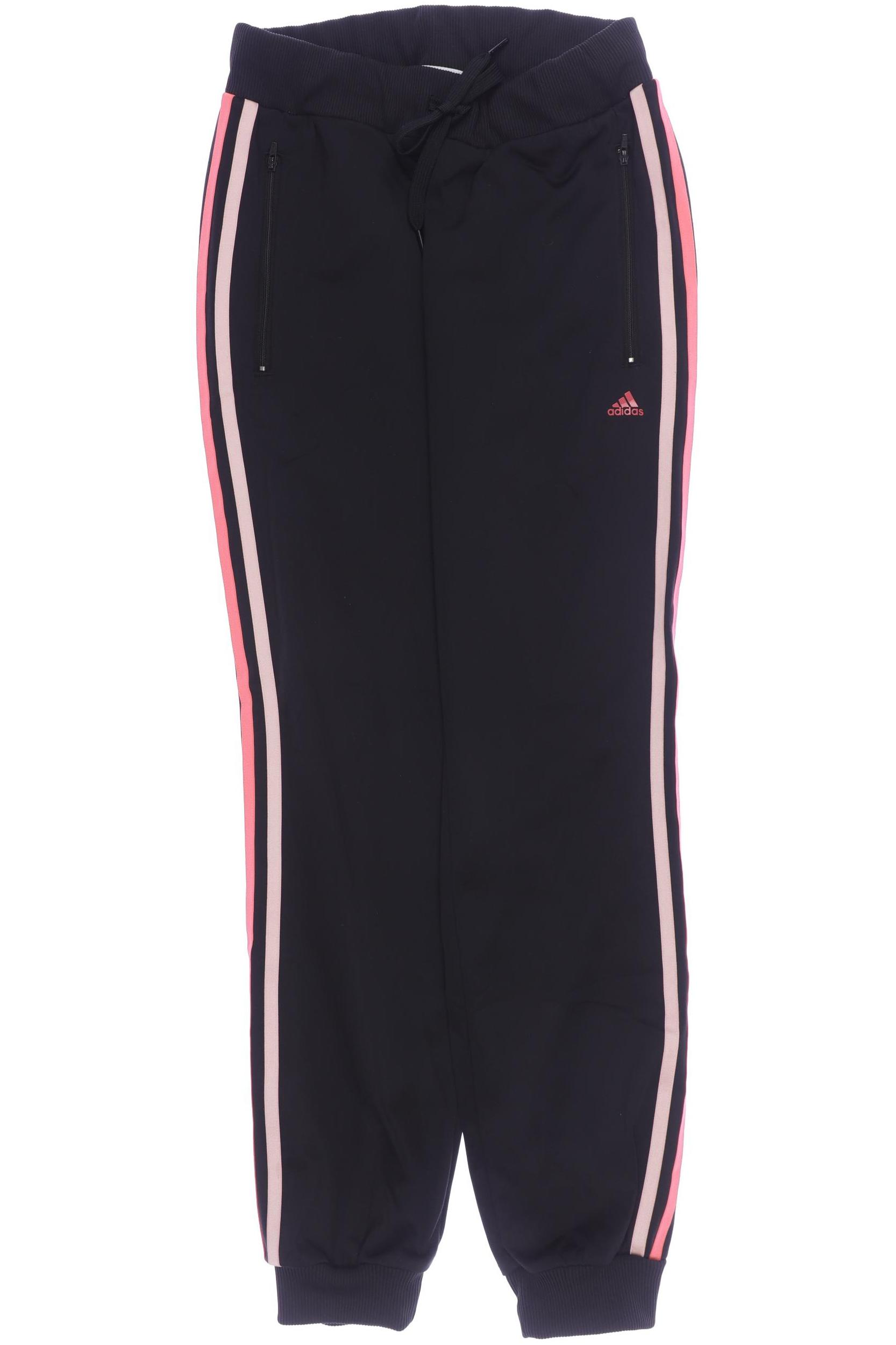 

adidas Damen Stoffhose, schwarz, Gr. 0