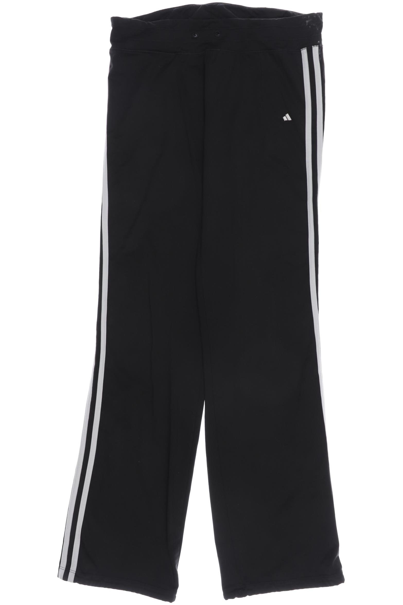

adidas Damen Stoffhose, schwarz, Gr. 0