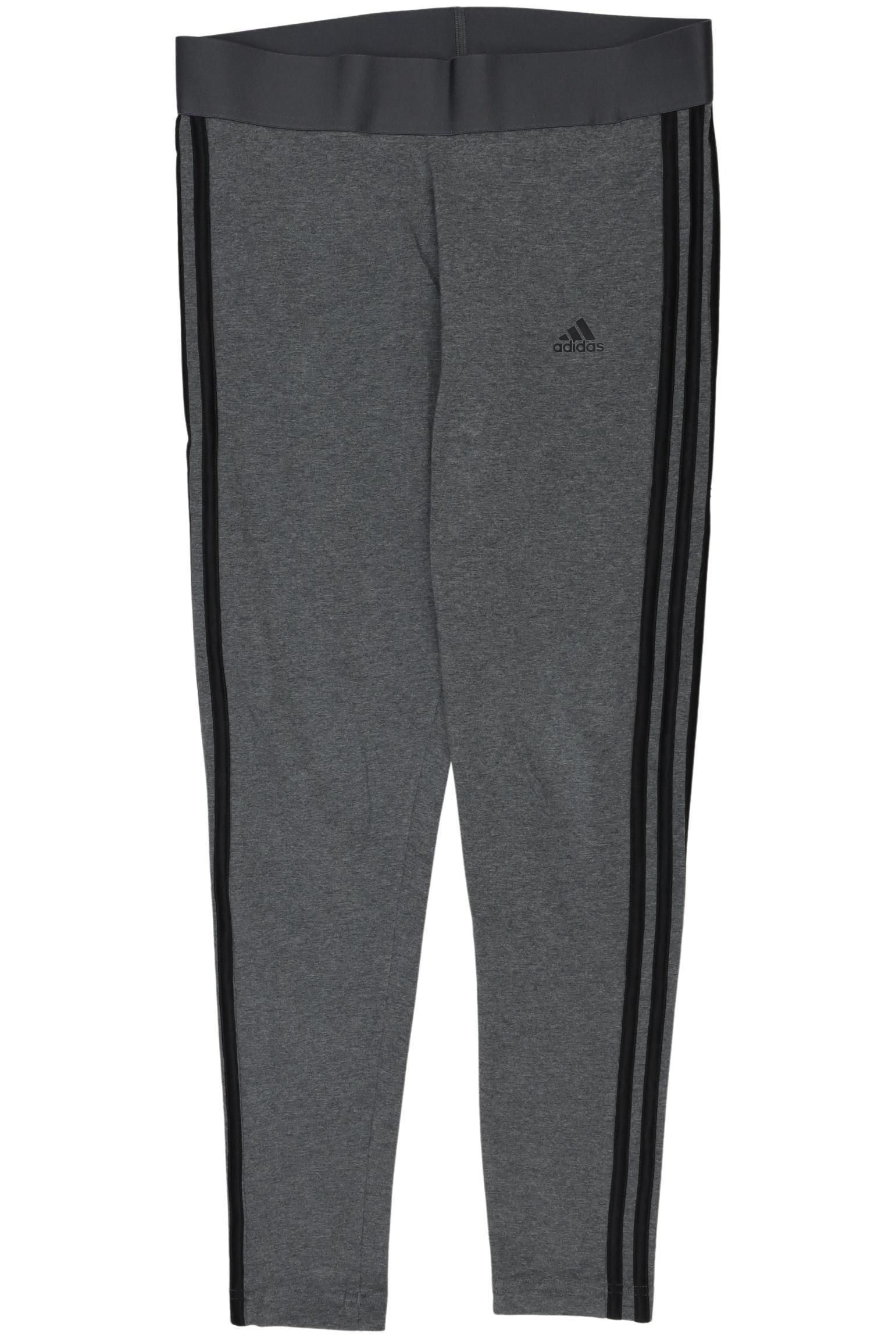 

adidas Damen Stoffhose, grau, Gr. 0