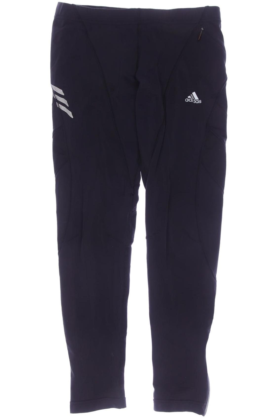 

adidas Damen Stoffhose, schwarz, Gr. 38