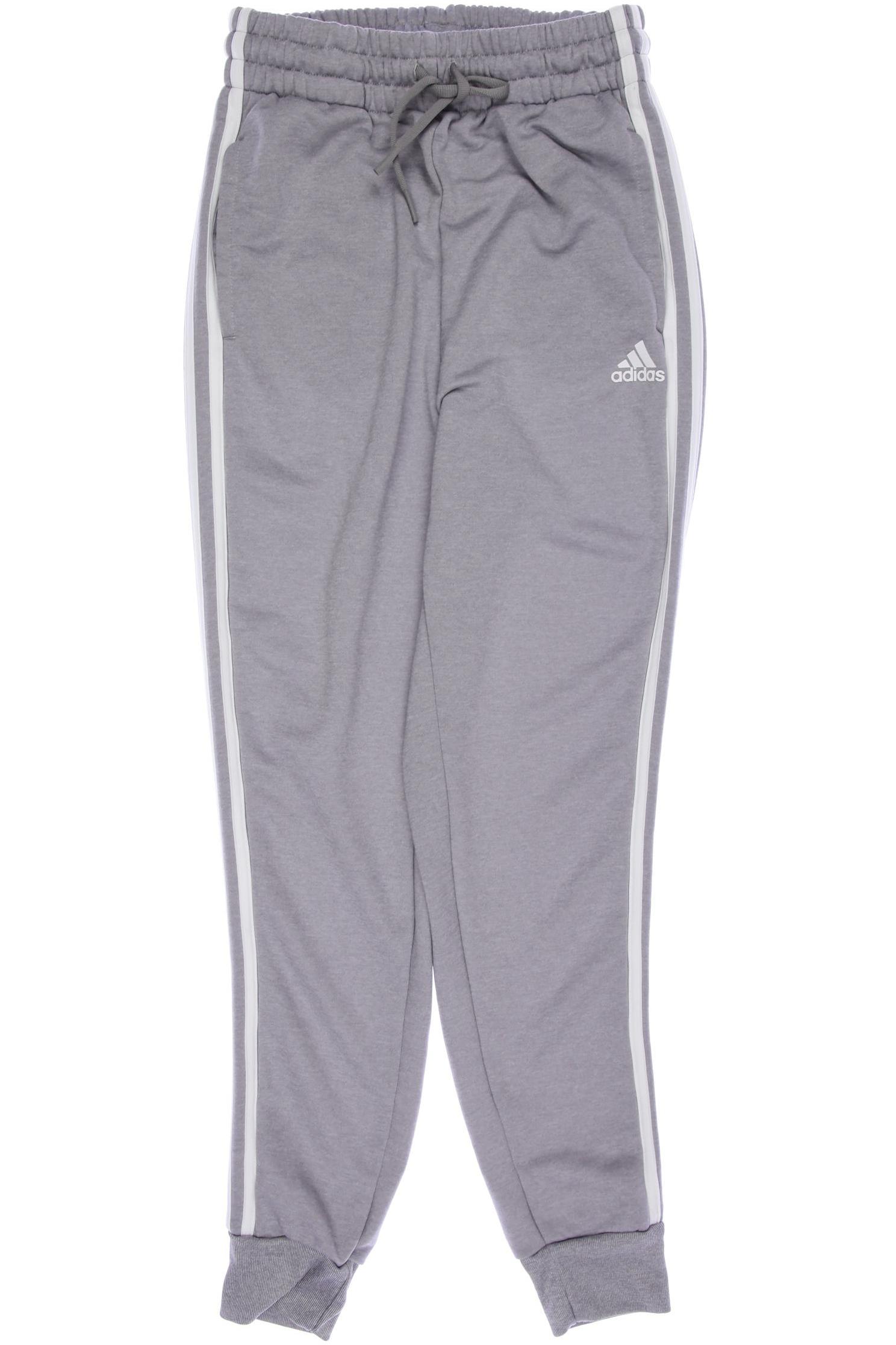 

adidas Damen Stoffhose, grau, Gr. 0