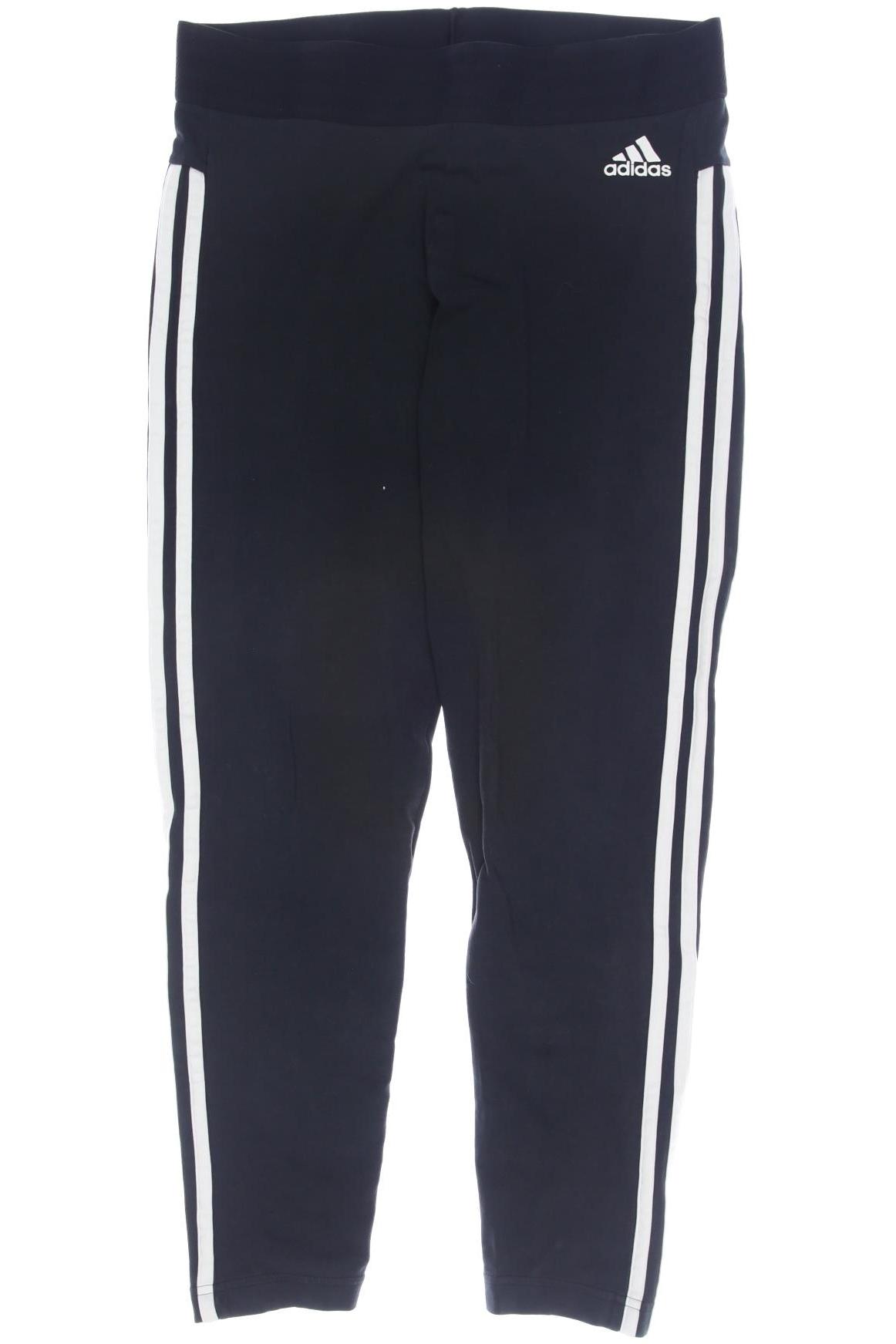 

adidas Damen Stoffhose, schwarz, Gr. 0