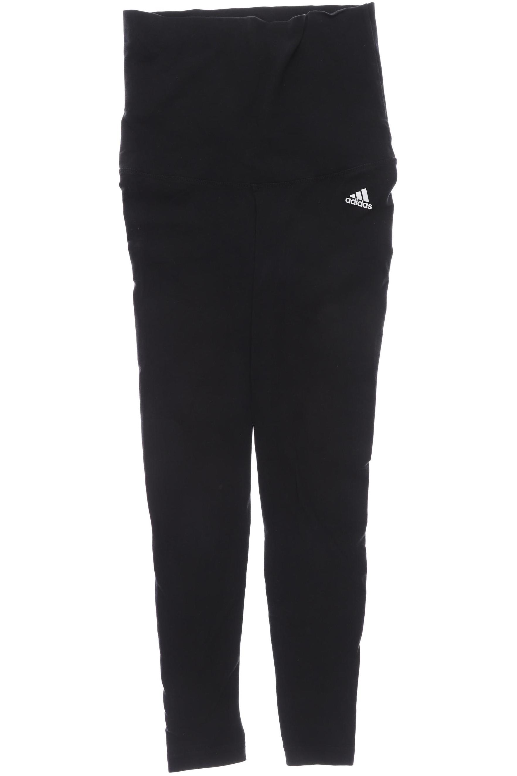

adidas Damen Stoffhose, schwarz, Gr. 0