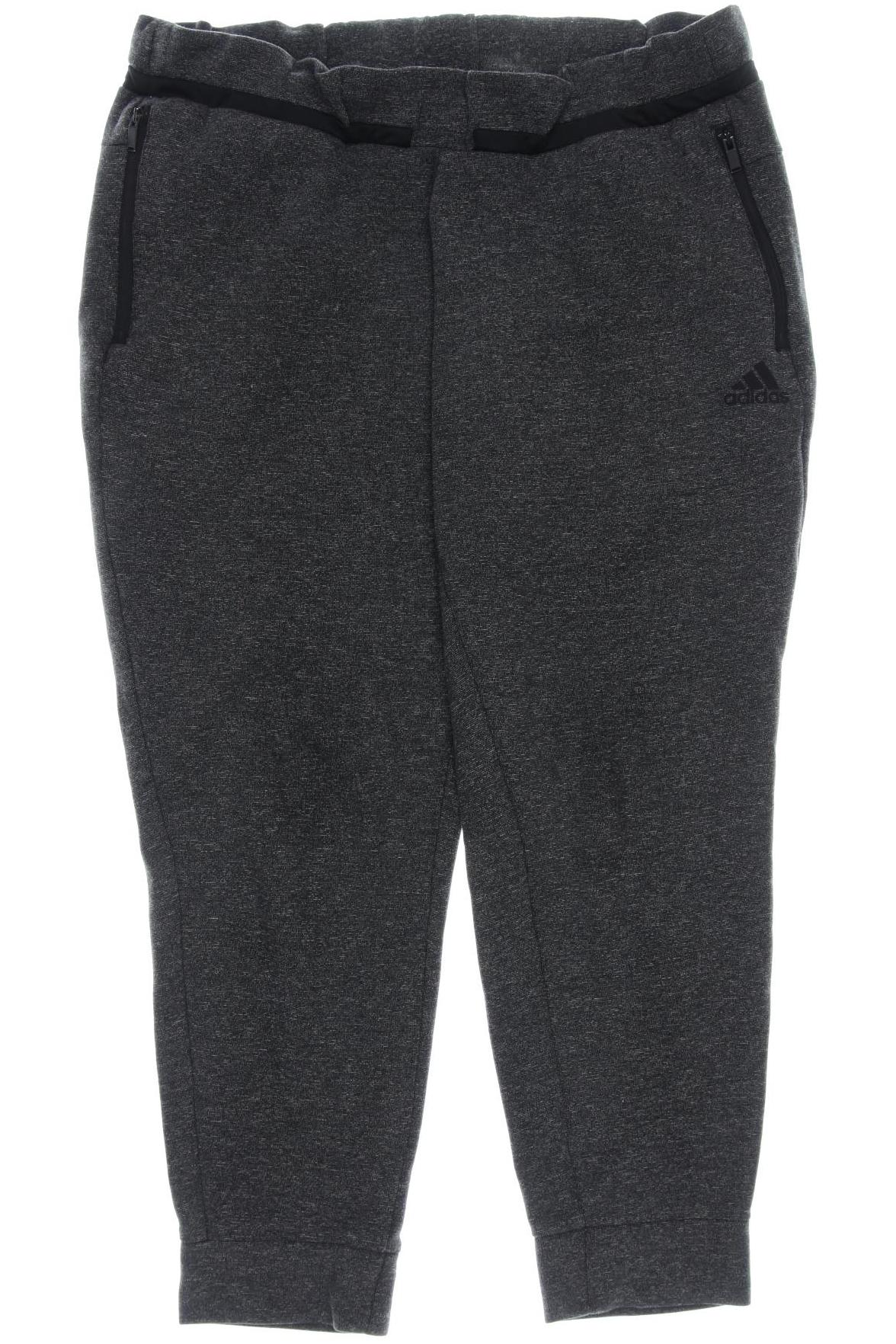 

adidas Damen Stoffhose, grau, Gr. 0