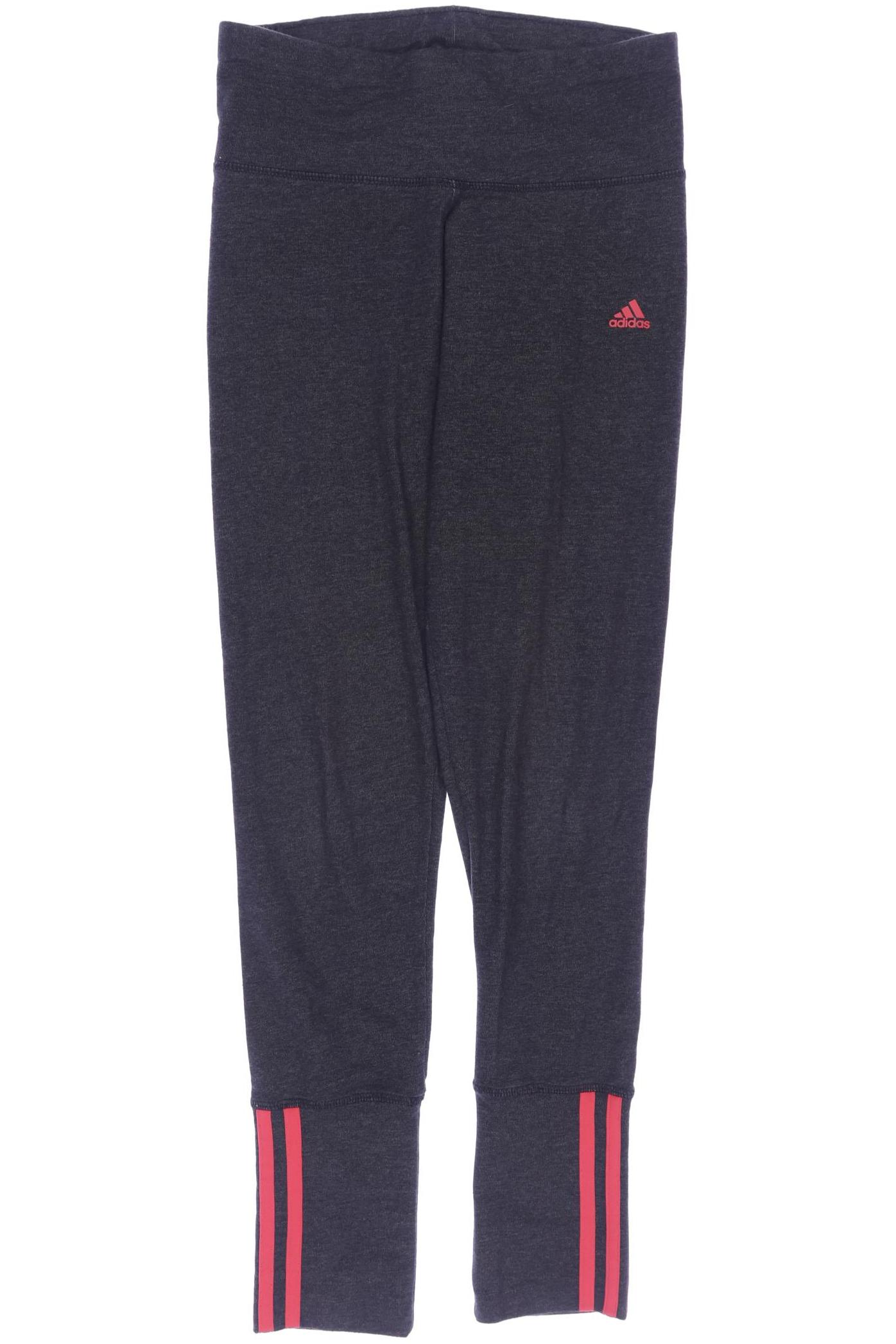 

adidas Damen Stoffhose, grau, Gr. 0