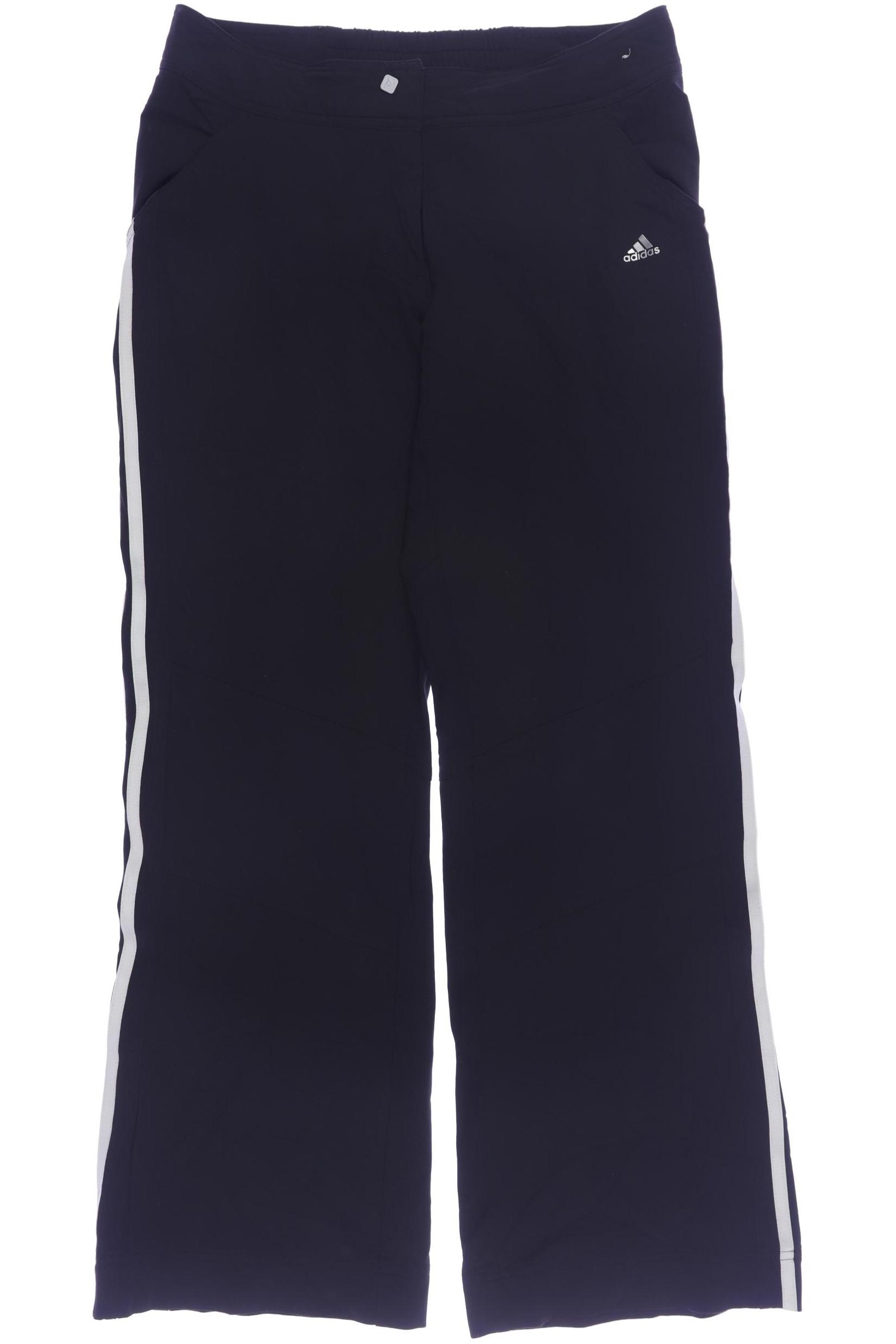 

adidas Damen Stoffhose, schwarz, Gr. 38