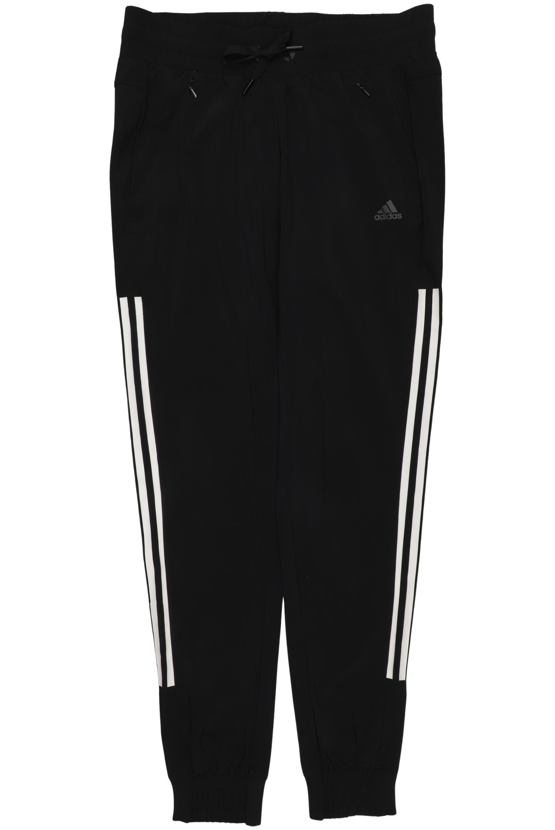 

adidas Damen Stoffhose, schwarz, Gr. 0