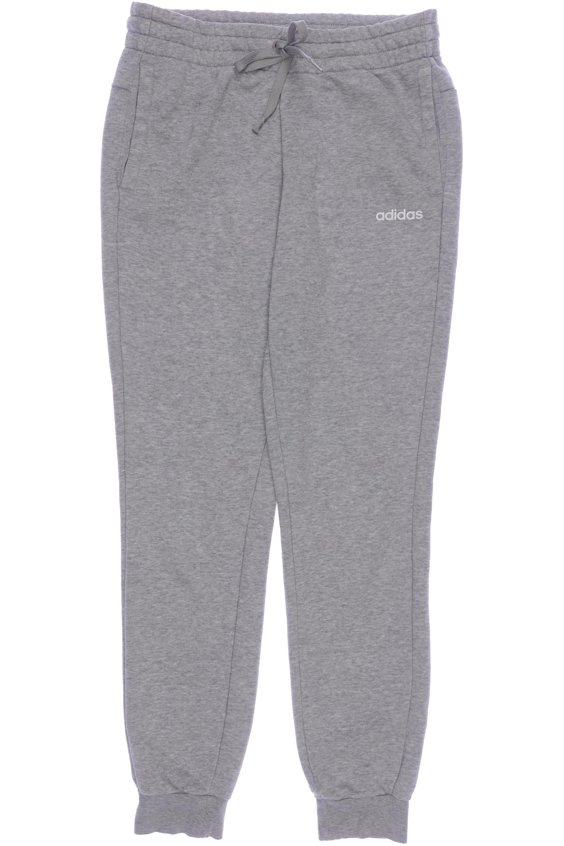 

adidas Damen Stoffhose, grau, Gr. 0