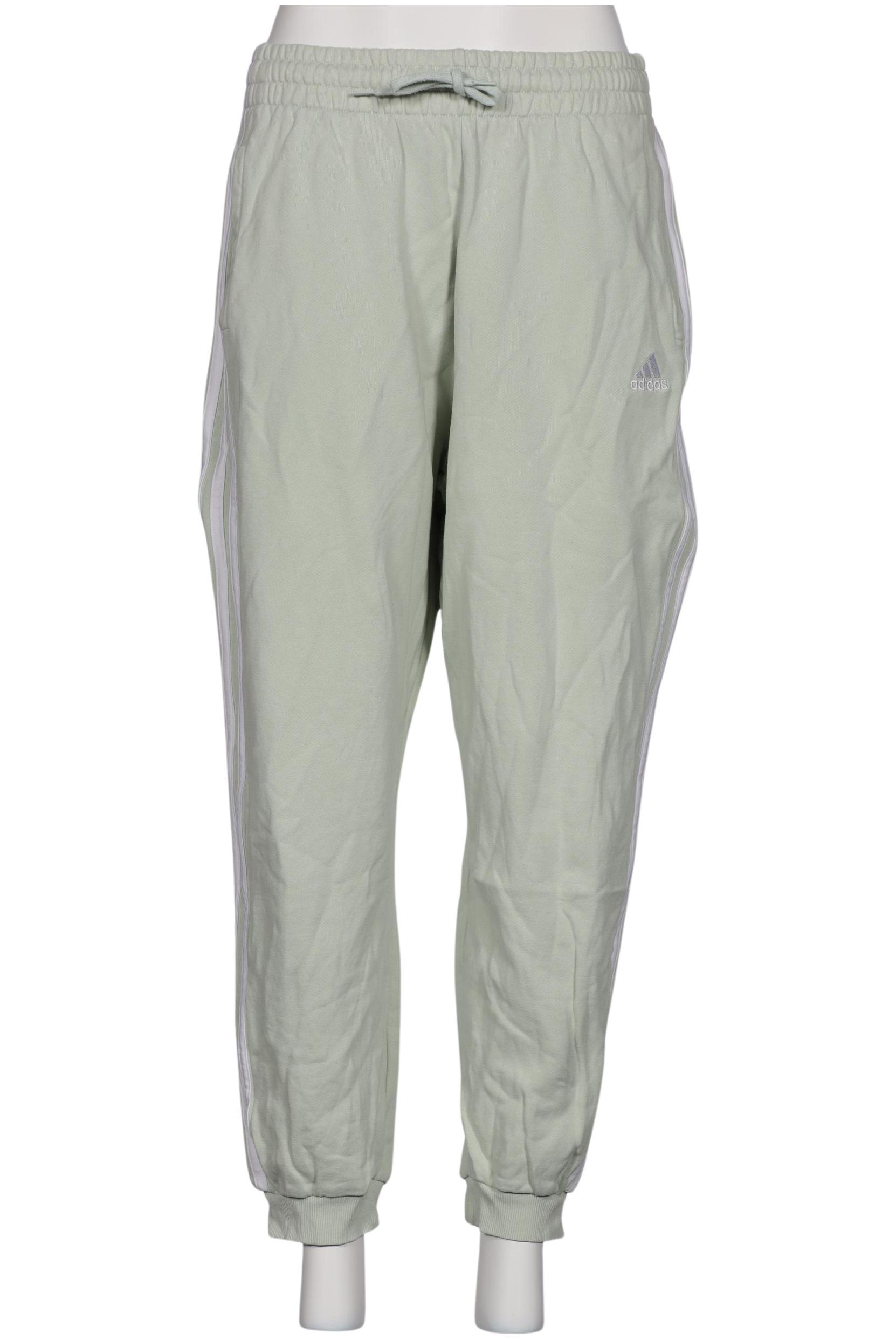 

adidas Damen Stoffhose, hellgrün, Gr. 0