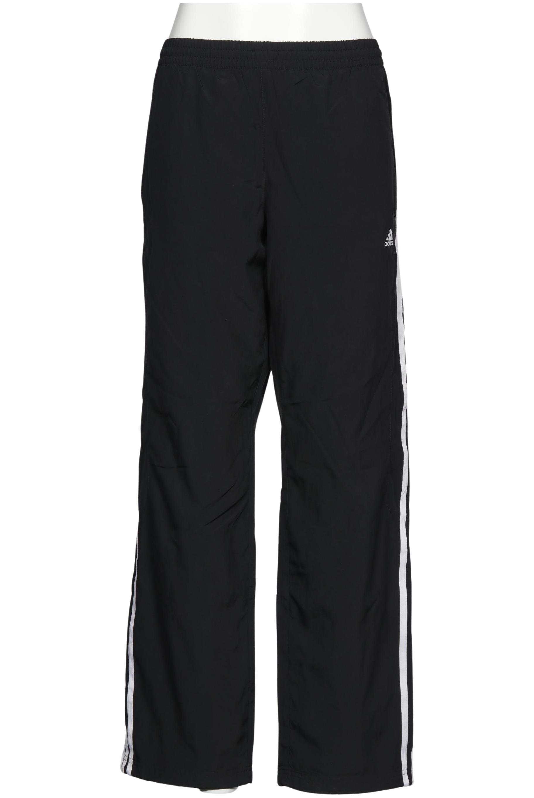 

adidas Damen Stoffhose, schwarz, Gr. 0