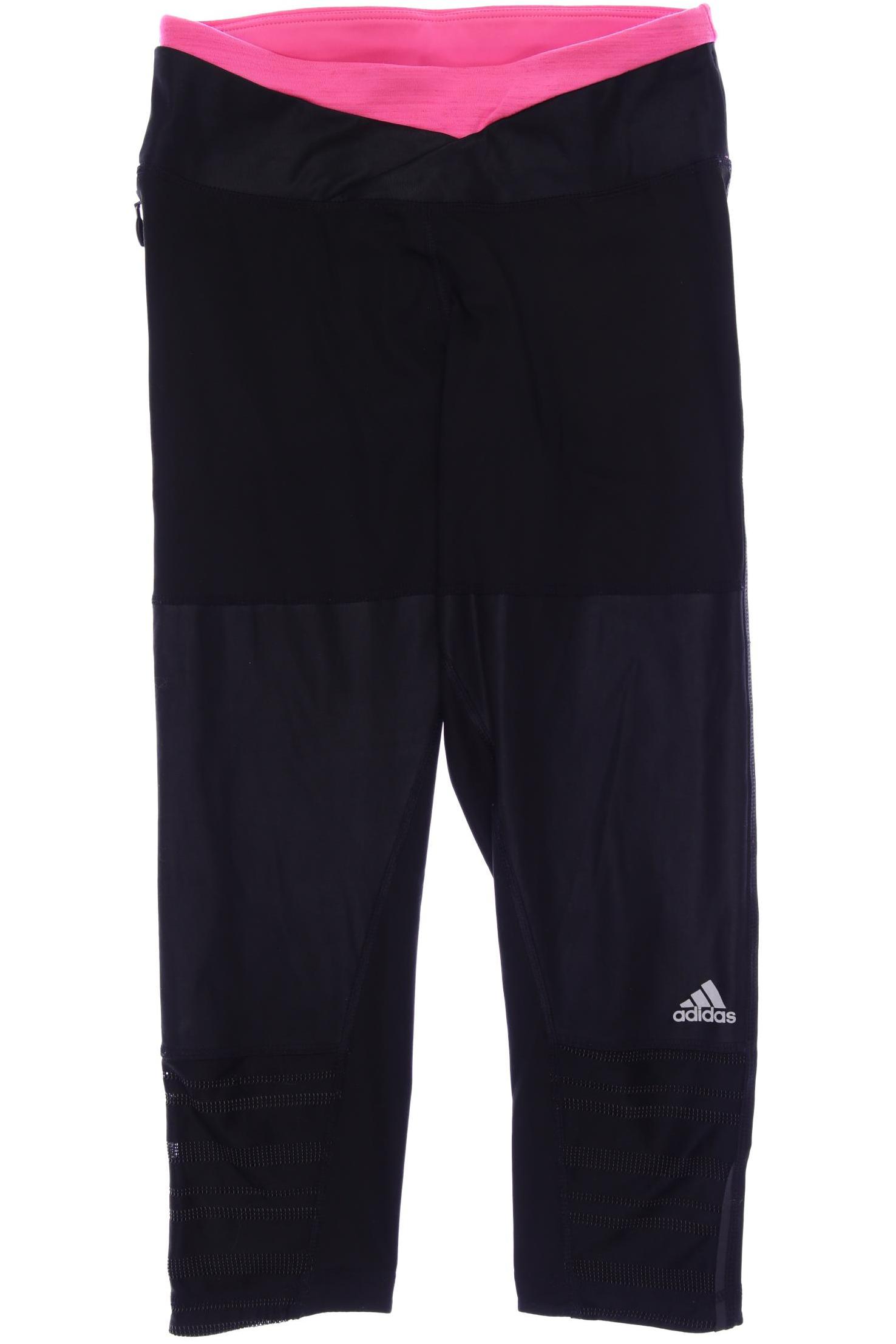 

adidas Damen Stoffhose, schwarz, Gr. 0