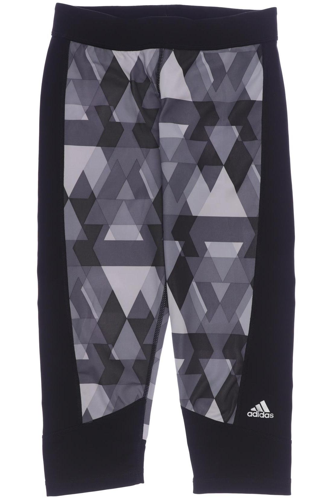 

adidas Damen Stoffhose, grau, Gr. 0