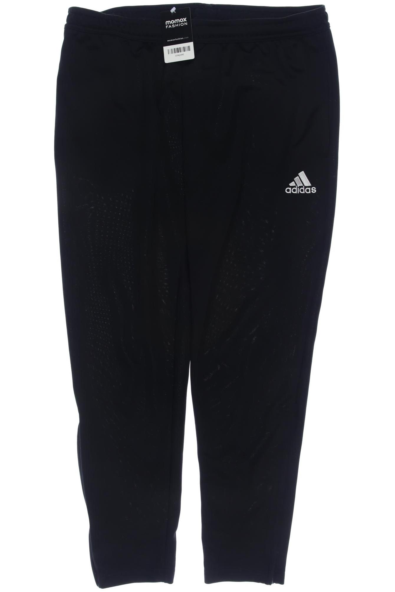 

adidas Damen Stoffhose, schwarz, Gr. 0
