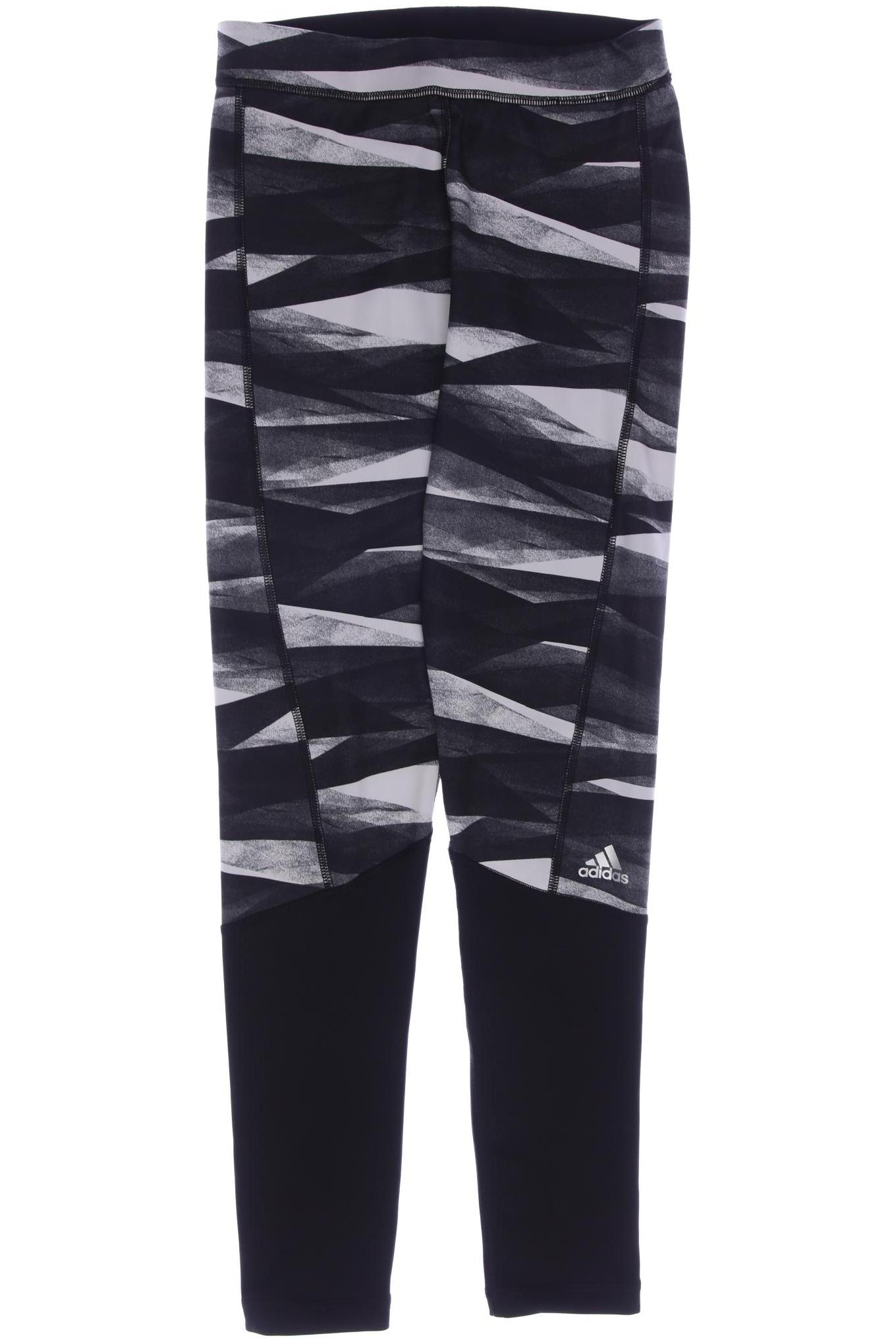 

adidas Damen Stoffhose, schwarz, Gr. 0
