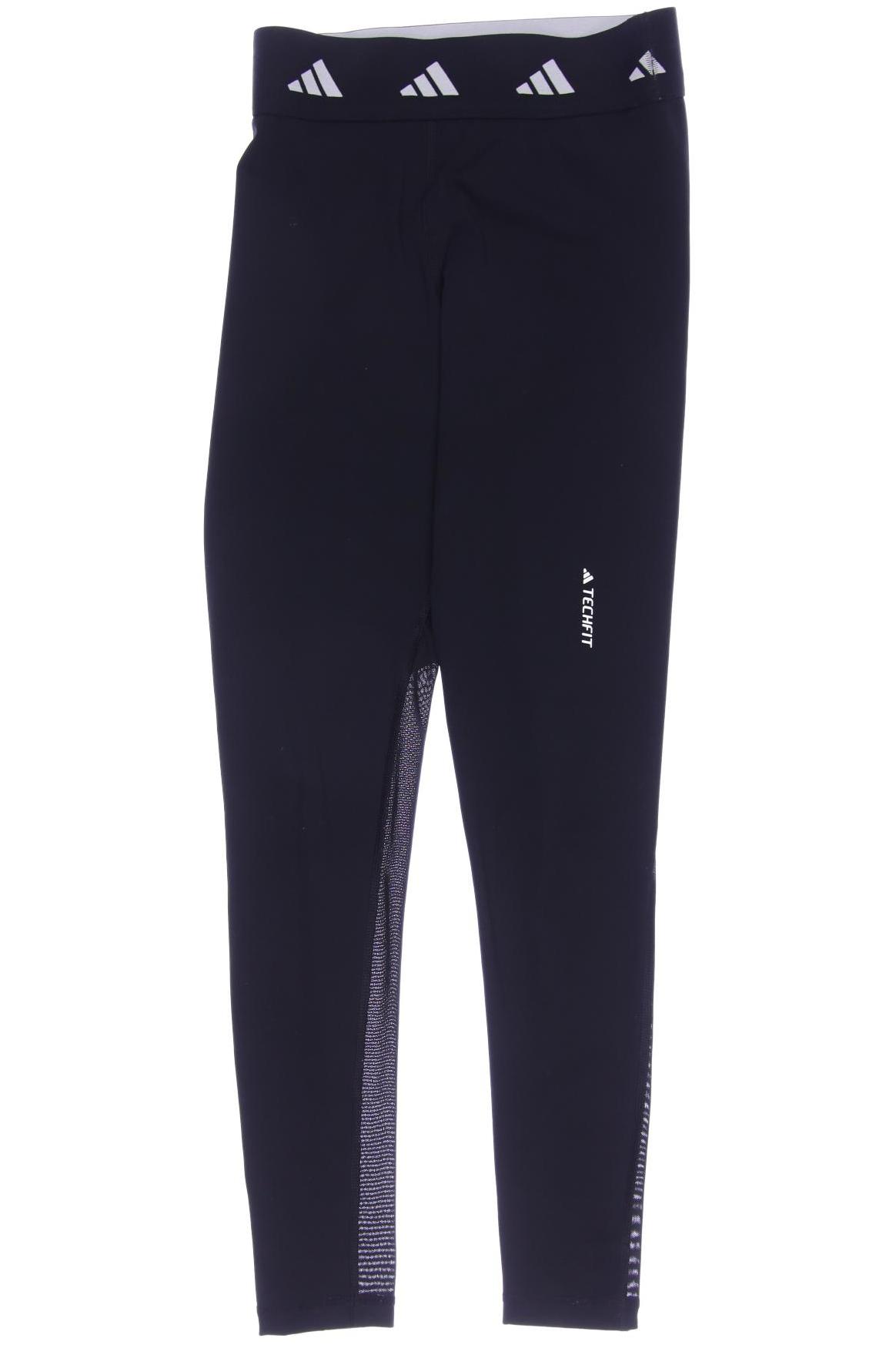 

adidas Damen Stoffhose, schwarz, Gr. 0