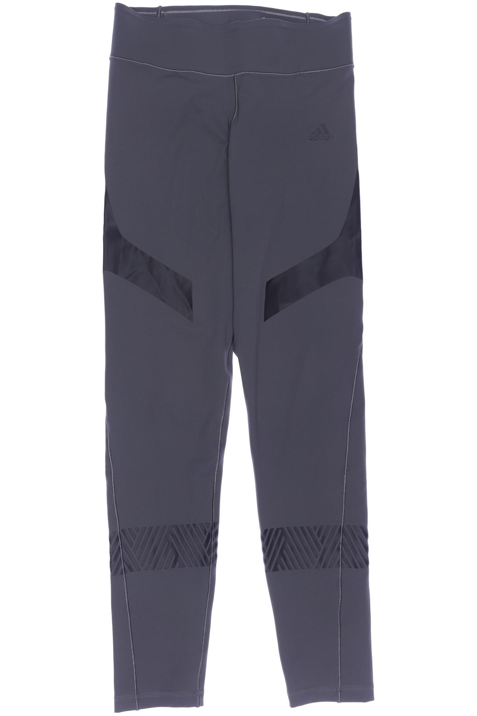 

adidas Damen Stoffhose, grau, Gr. 0