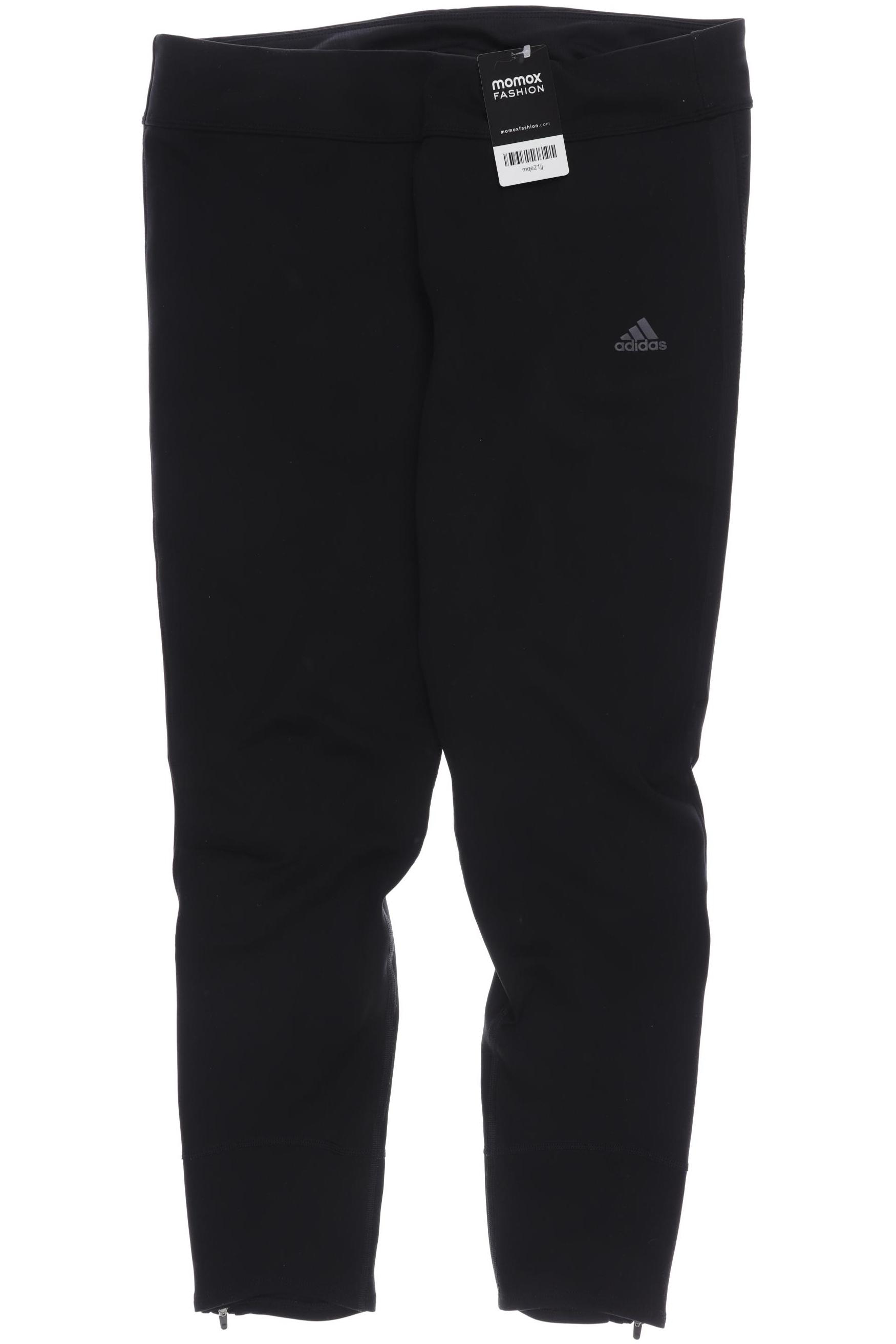 

adidas Damen Stoffhose, schwarz, Gr. 0