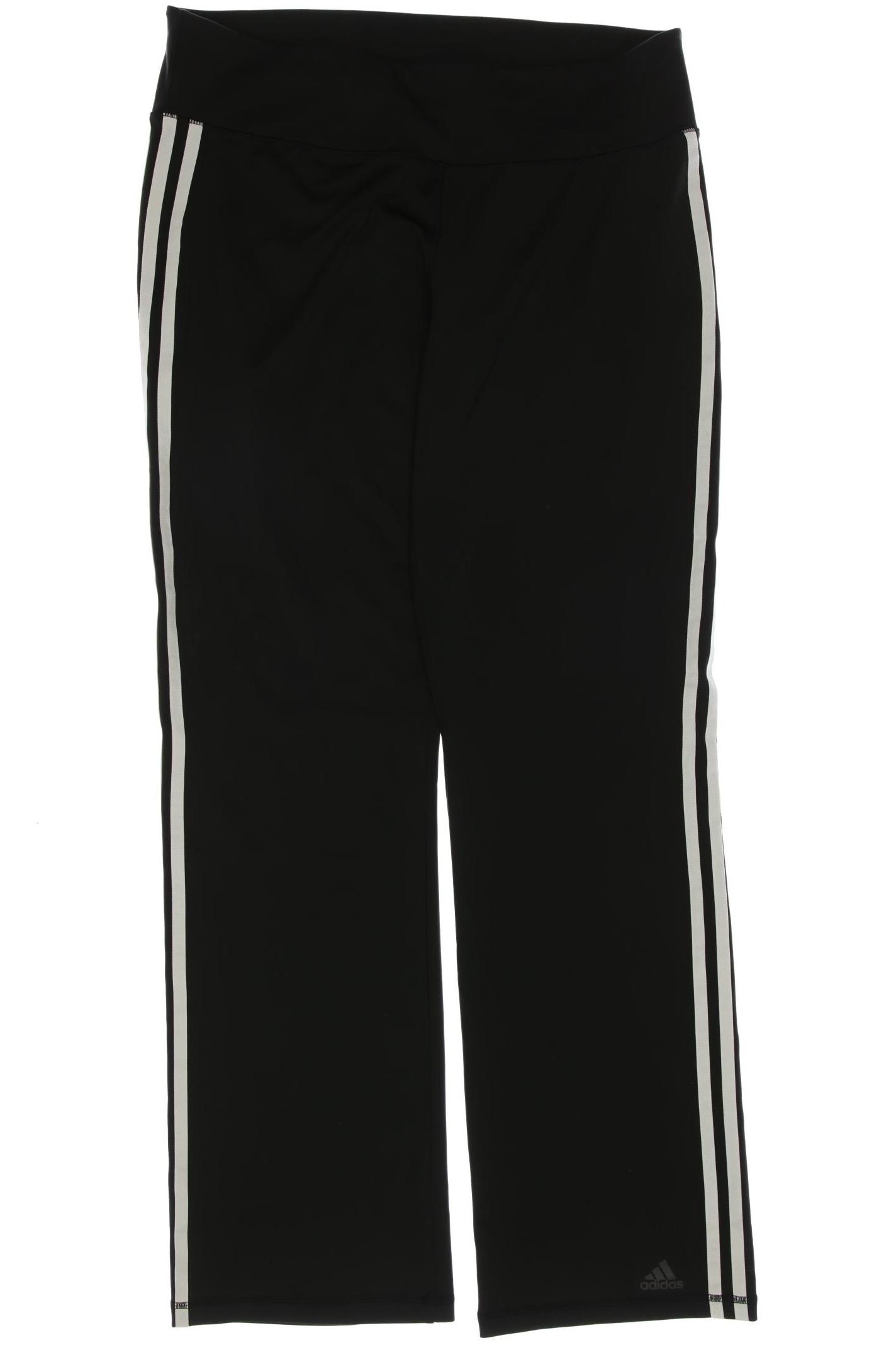 

adidas Damen Stoffhose, schwarz, Gr. 42