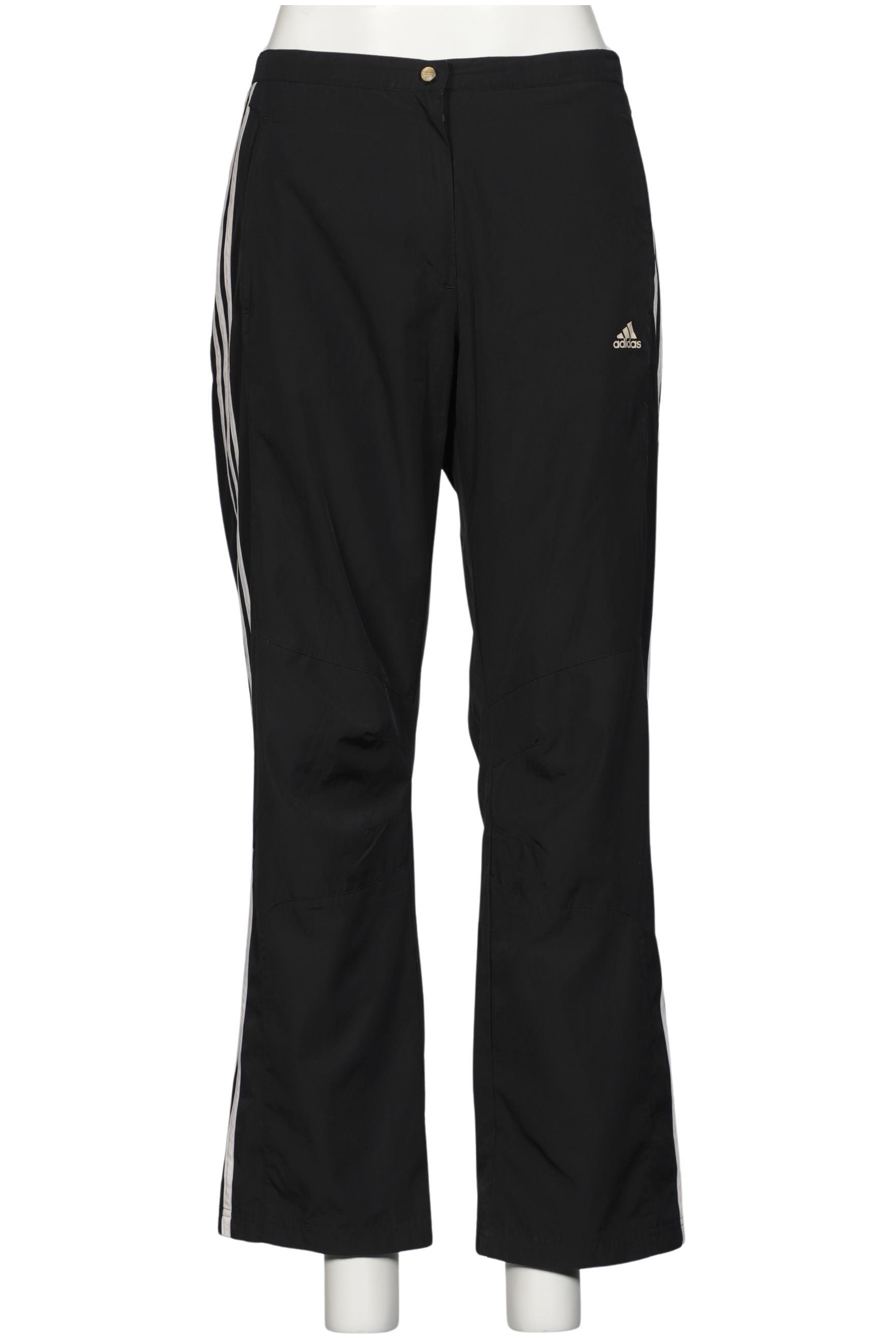 

adidas Damen Stoffhose, schwarz, Gr. 44