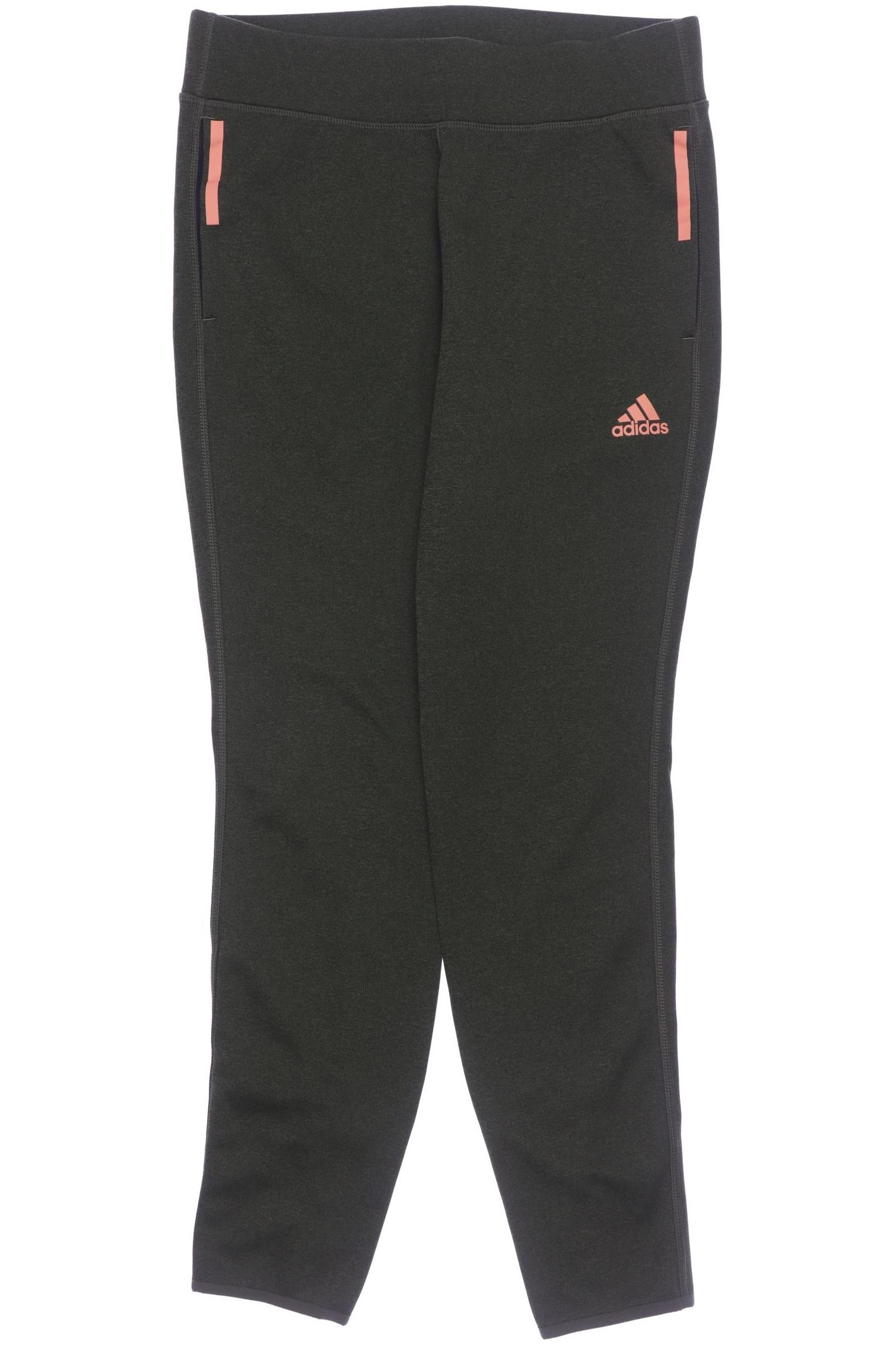 

adidas Damen Stoffhose, grün, Gr. 38