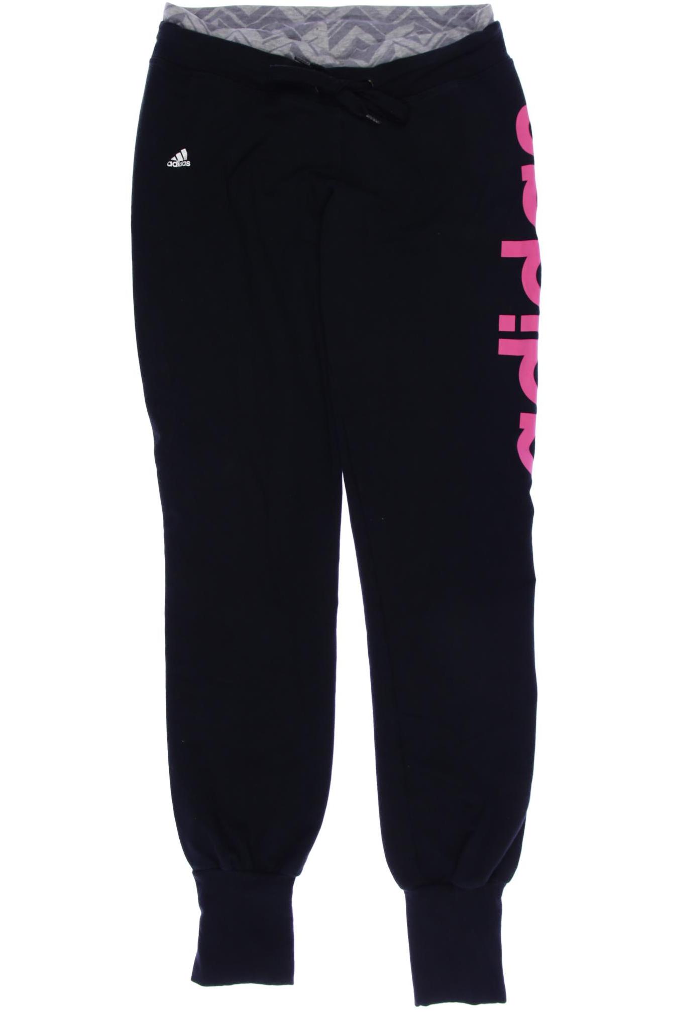 

adidas Damen Stoffhose, schwarz, Gr. 0