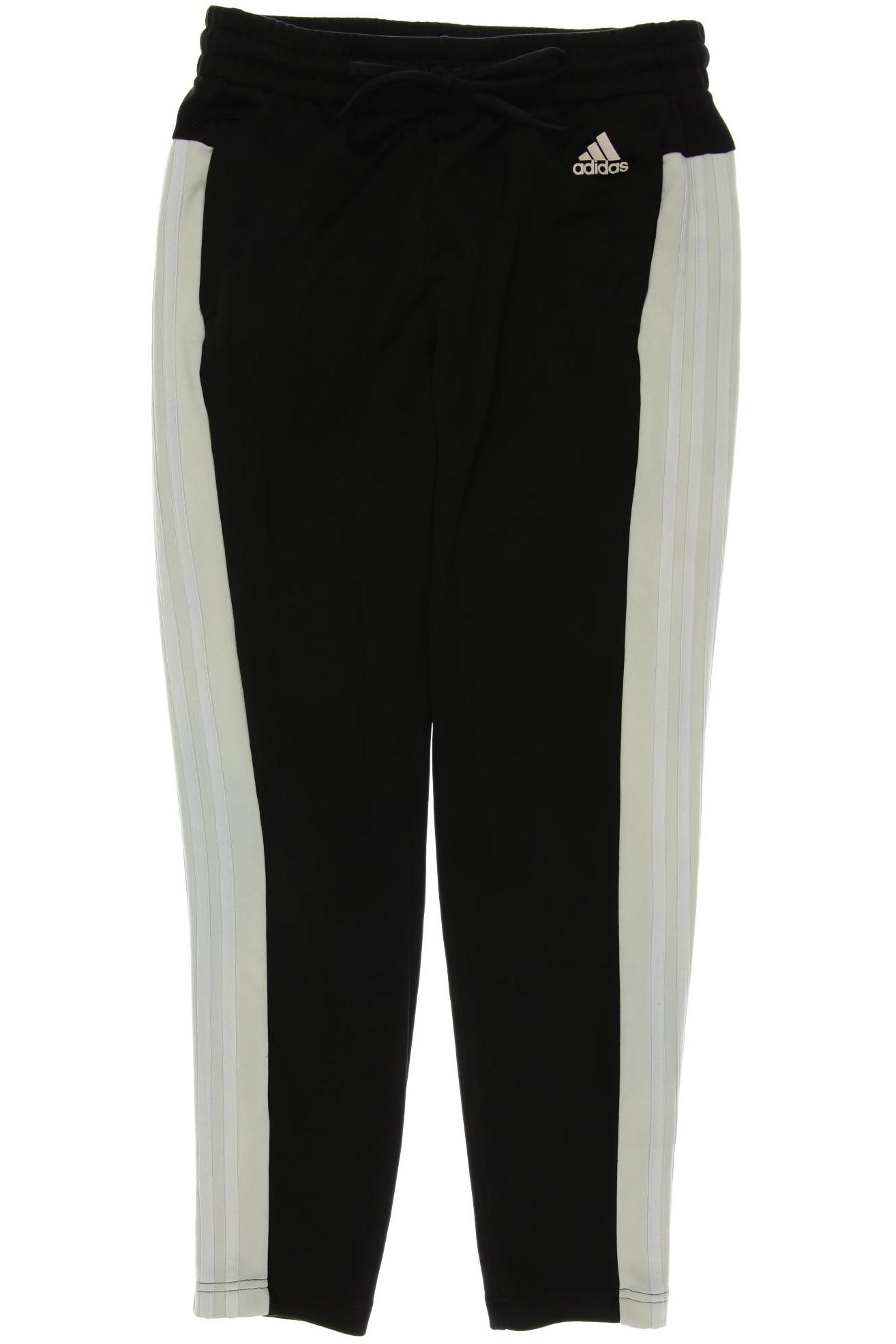 

adidas Damen Stoffhose, schwarz, Gr. 42