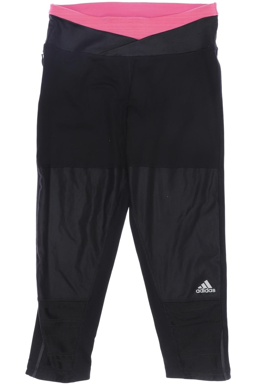 

adidas Damen Stoffhose, schwarz, Gr. 0