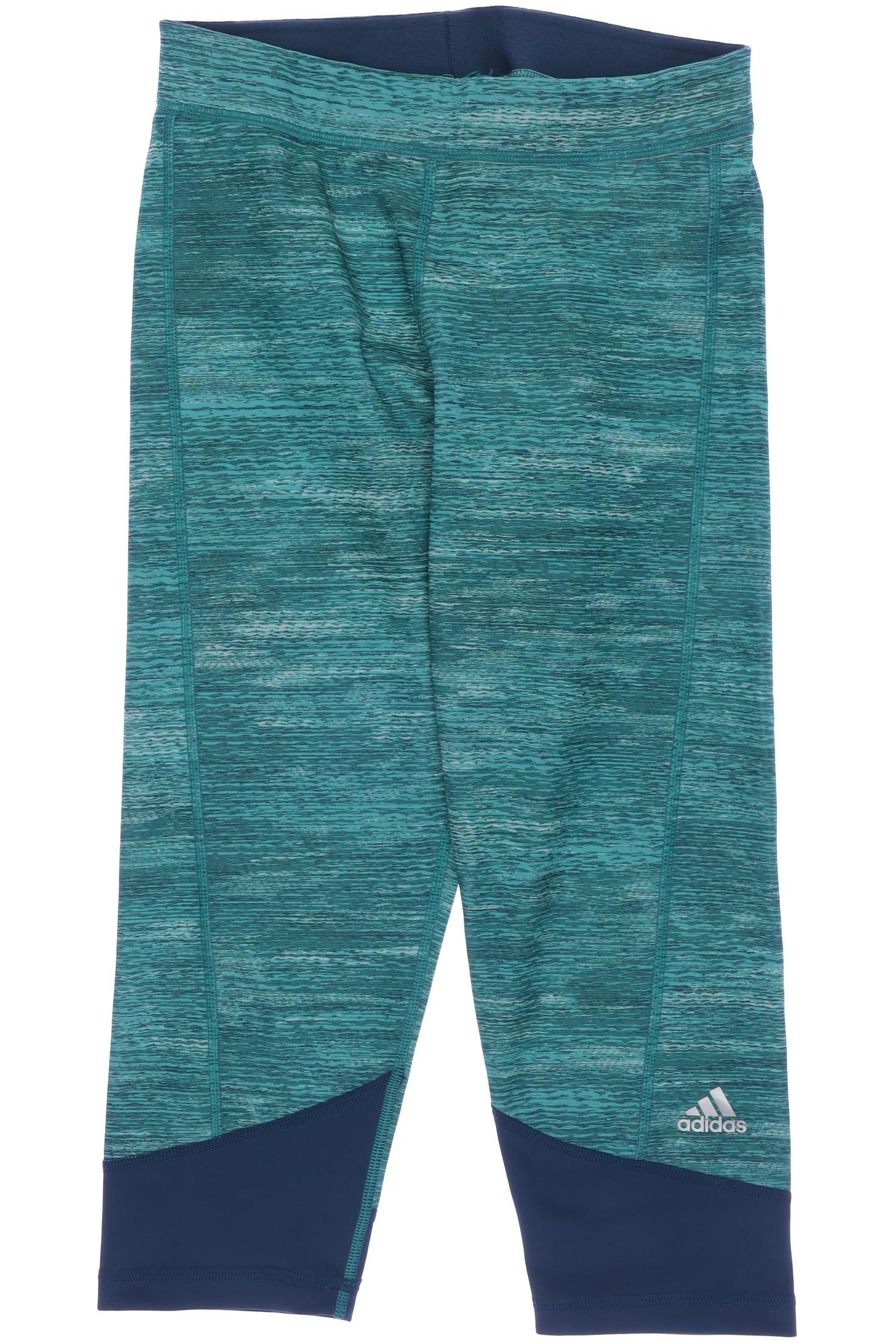 

adidas Damen Stoffhose, türkis, Gr. 24