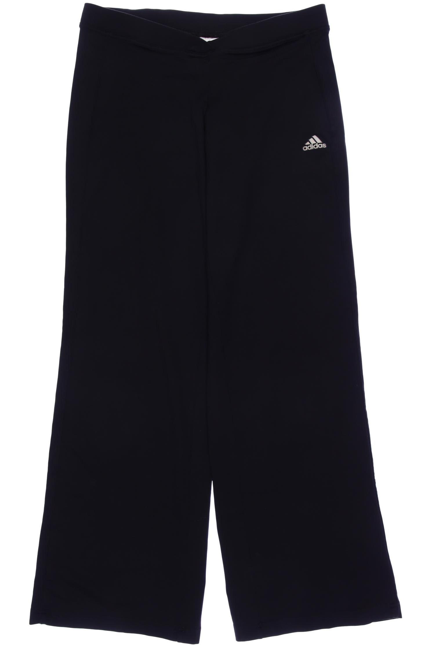 

adidas Damen Stoffhose, schwarz, Gr. 38