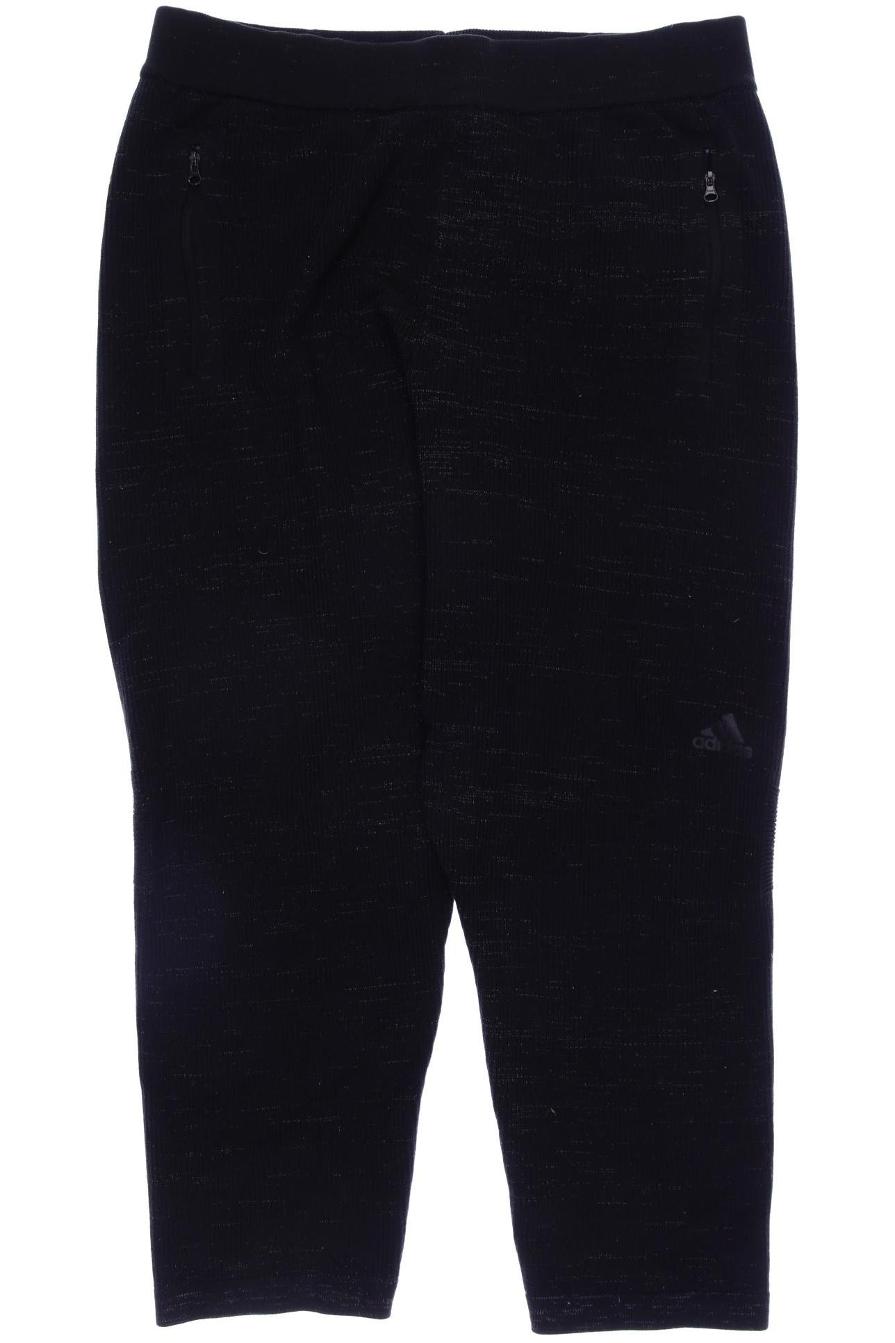 

adidas Damen Stoffhose, schwarz, Gr. 0