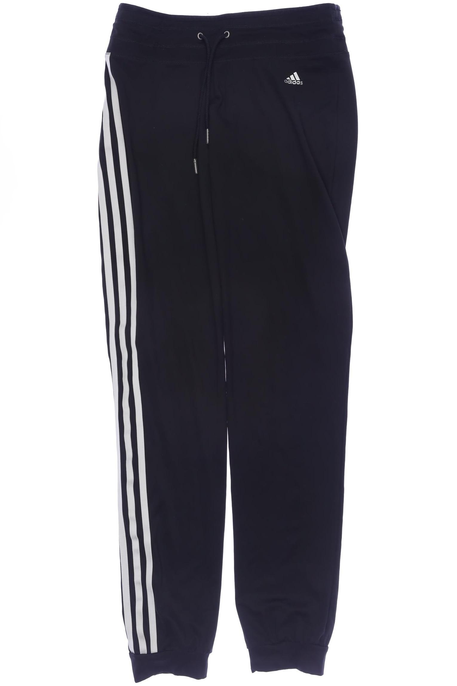

adidas Damen Stoffhose, schwarz, Gr. 36