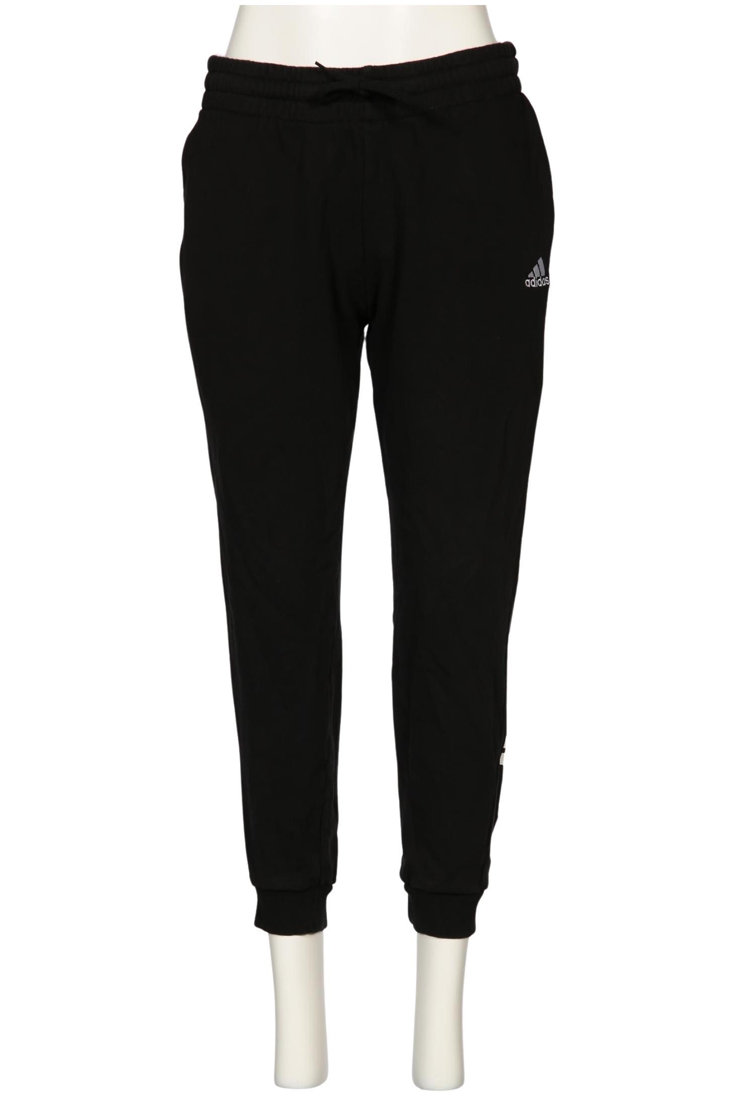 

adidas Damen Stoffhose, schwarz, Gr. 0