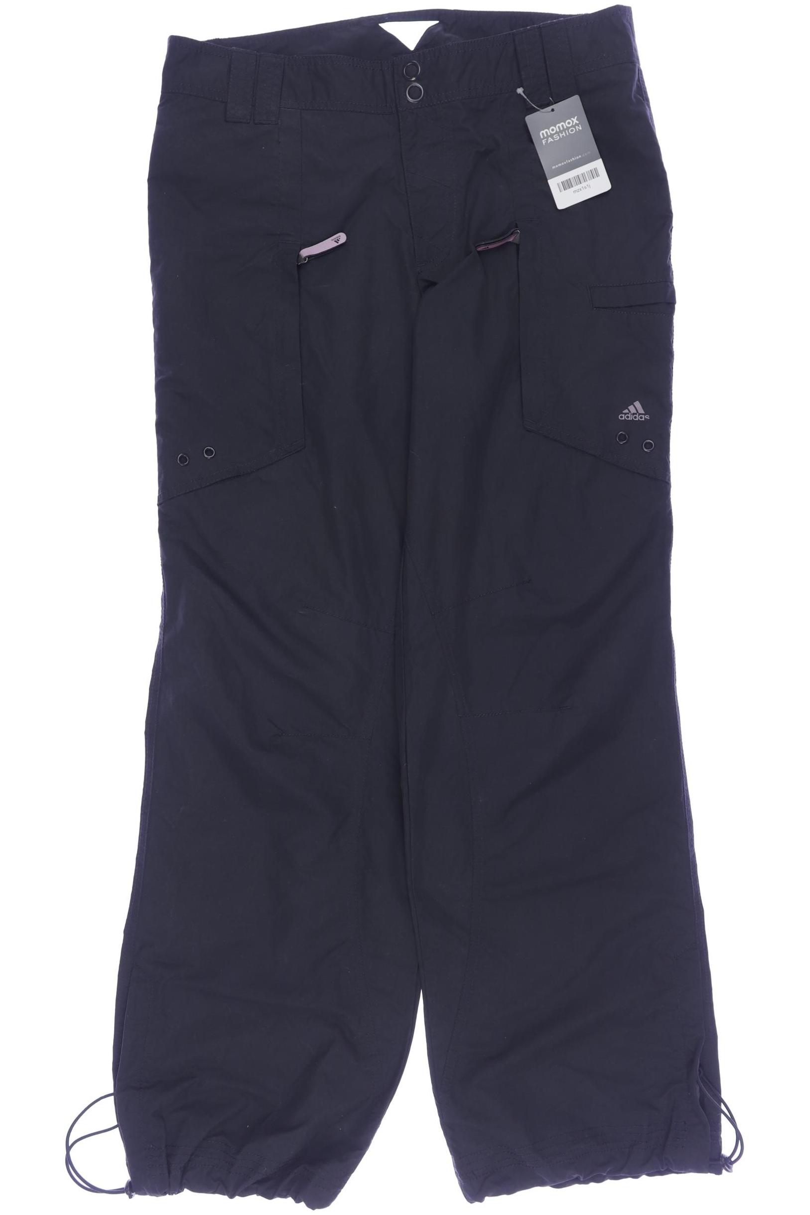 

adidas Damen Stoffhose, schwarz, Gr. 38