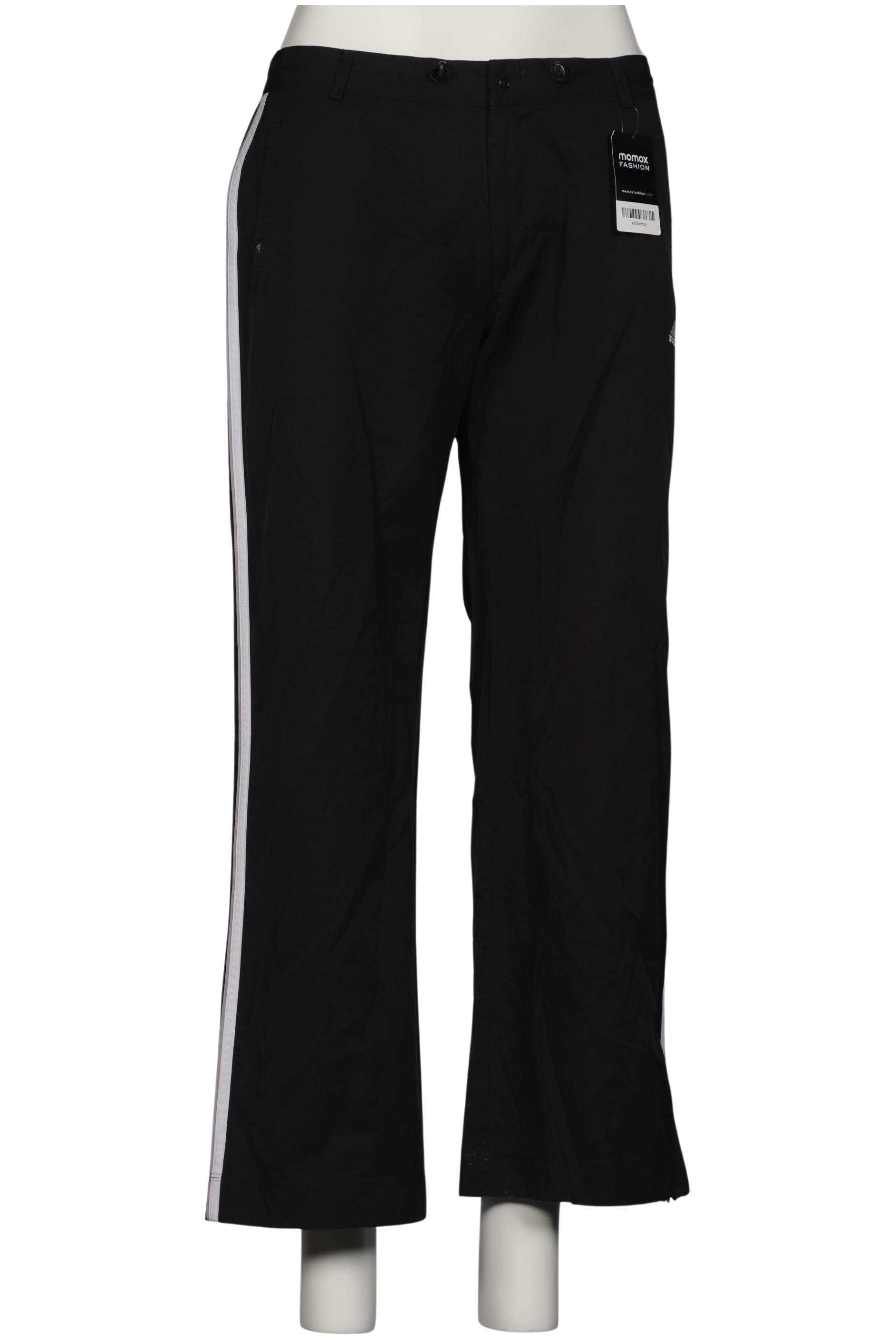 

adidas Damen Stoffhose, schwarz, Gr. 44