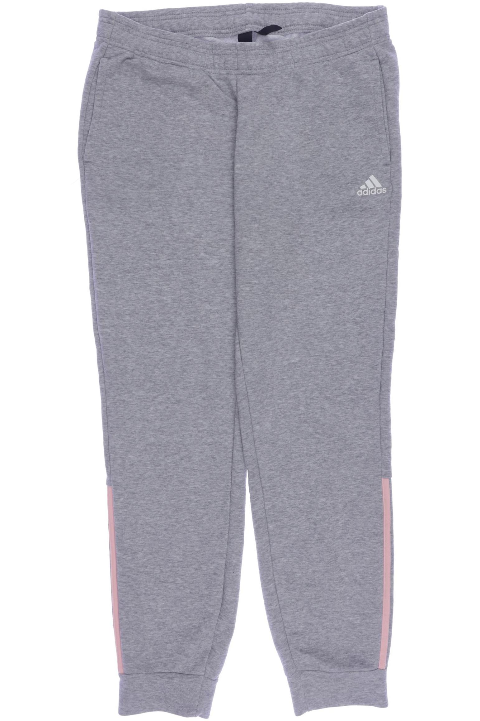 

adidas Damen Stoffhose, grau, Gr. 0