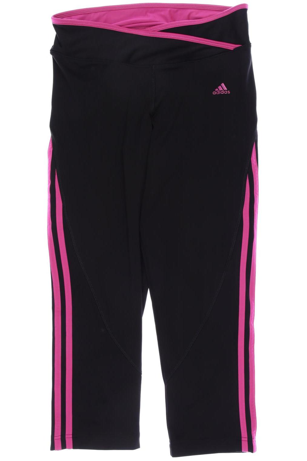 

adidas Damen Stoffhose, schwarz, Gr. 36