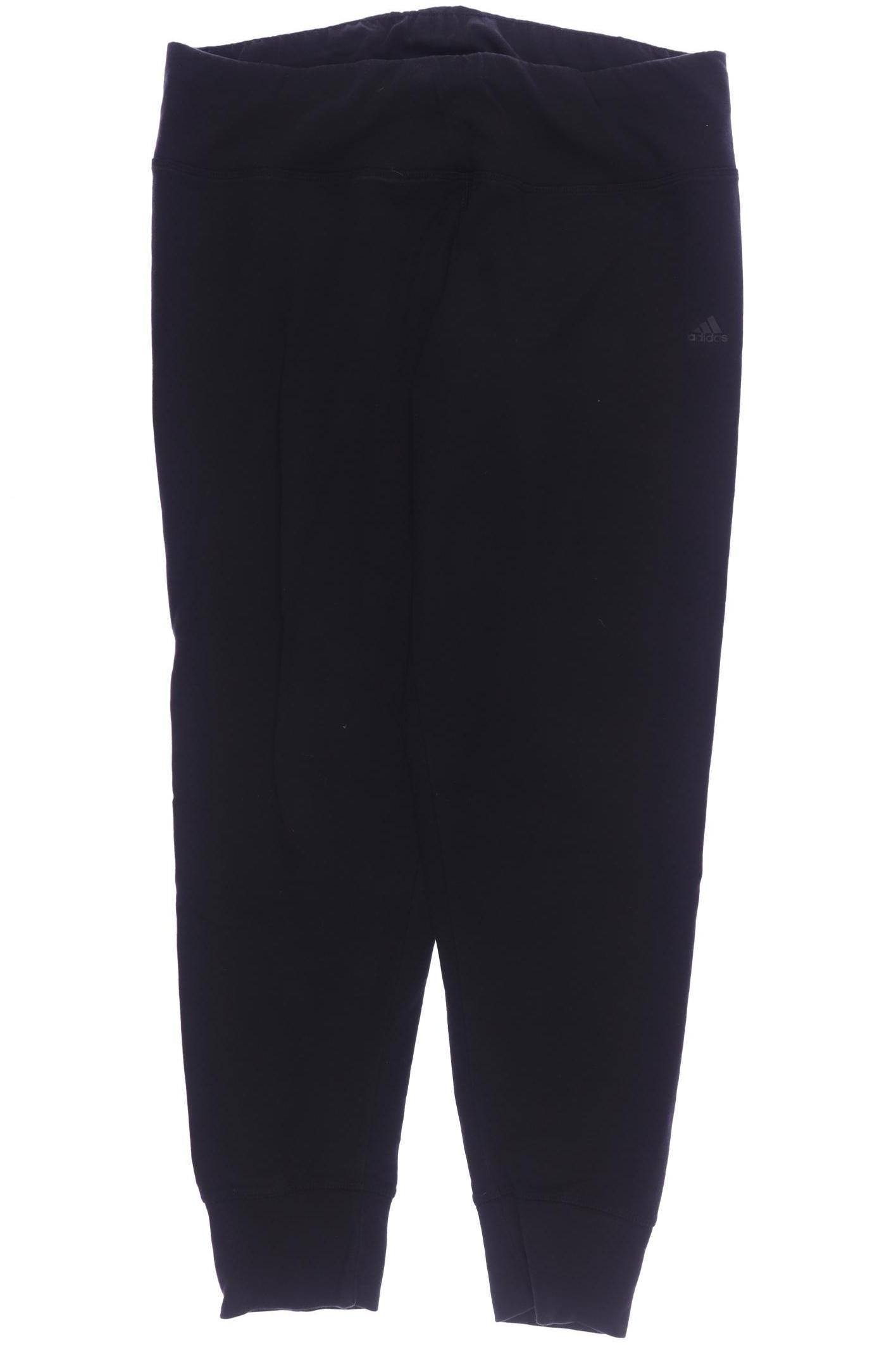 

adidas Damen Stoffhose, schwarz, Gr. 0